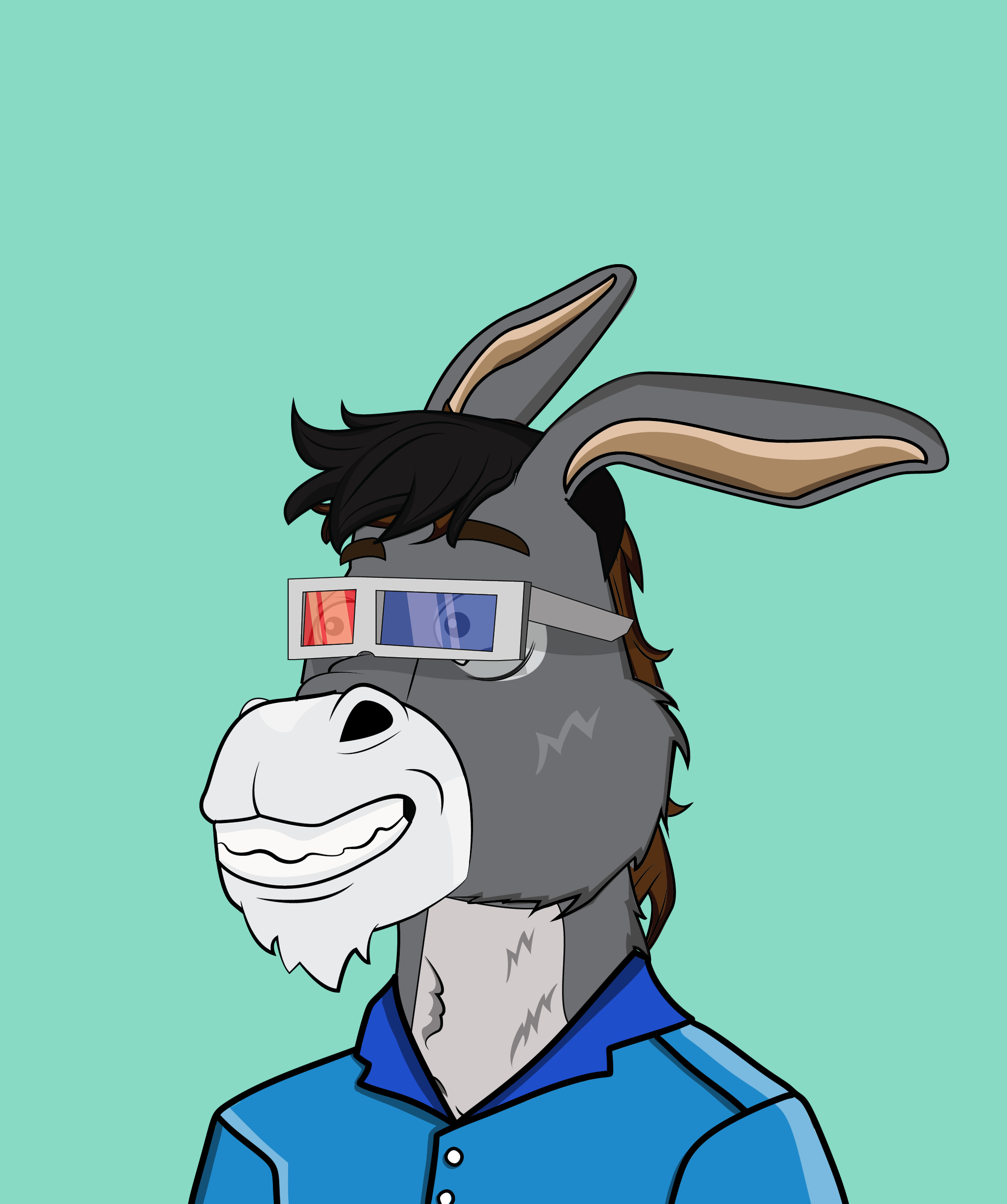 Donkey 1849 NFT on Algorand