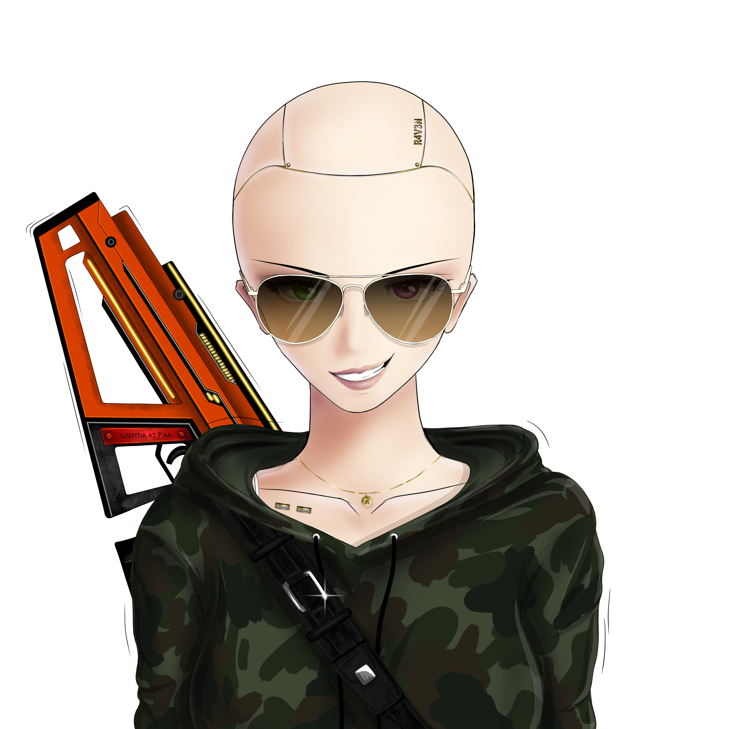 R4V3N Base #537 NFT on Algorand