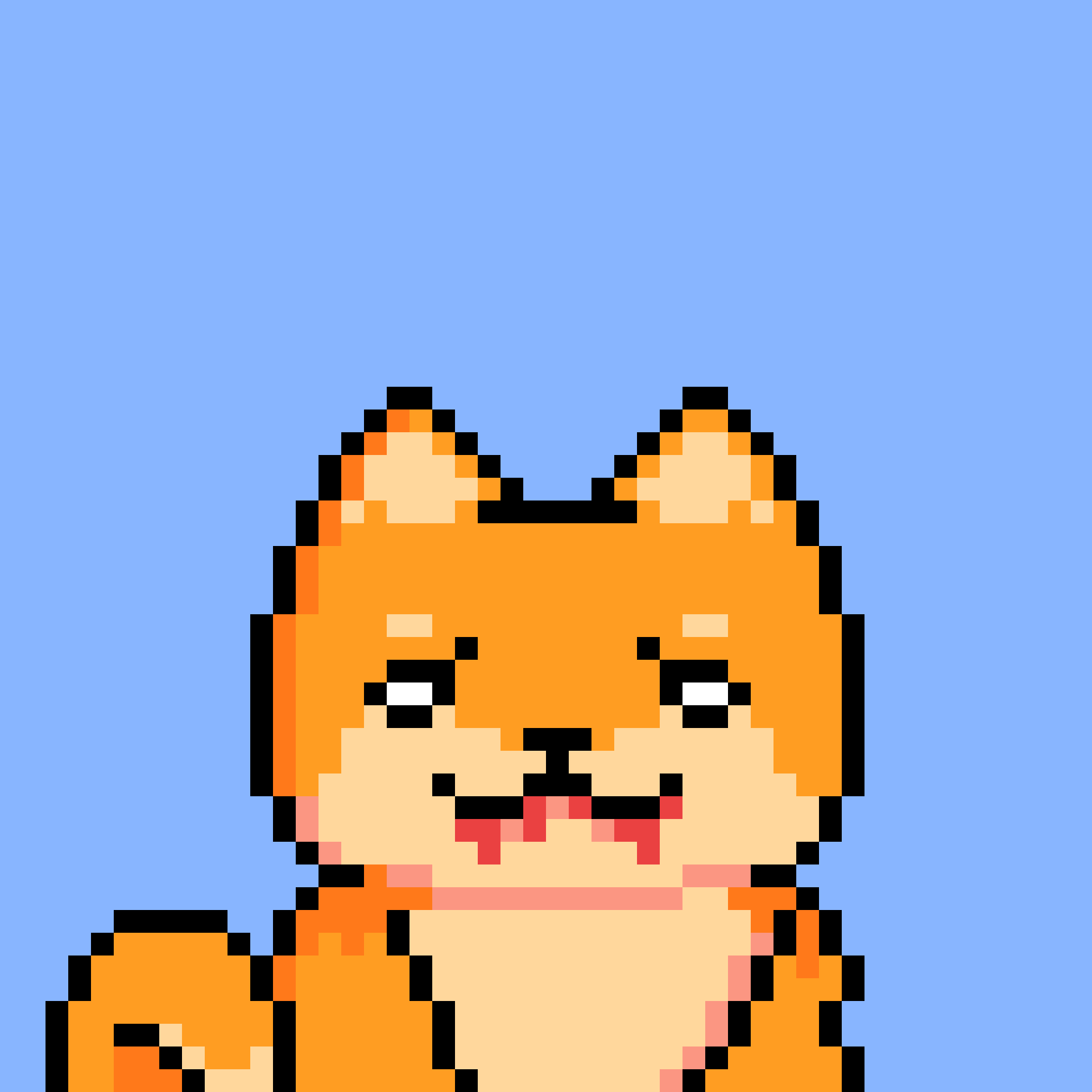 Pixel Inu #472 NFT on Algorand