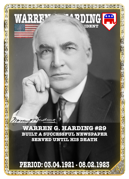 AVP D29 - Warren G. Harding