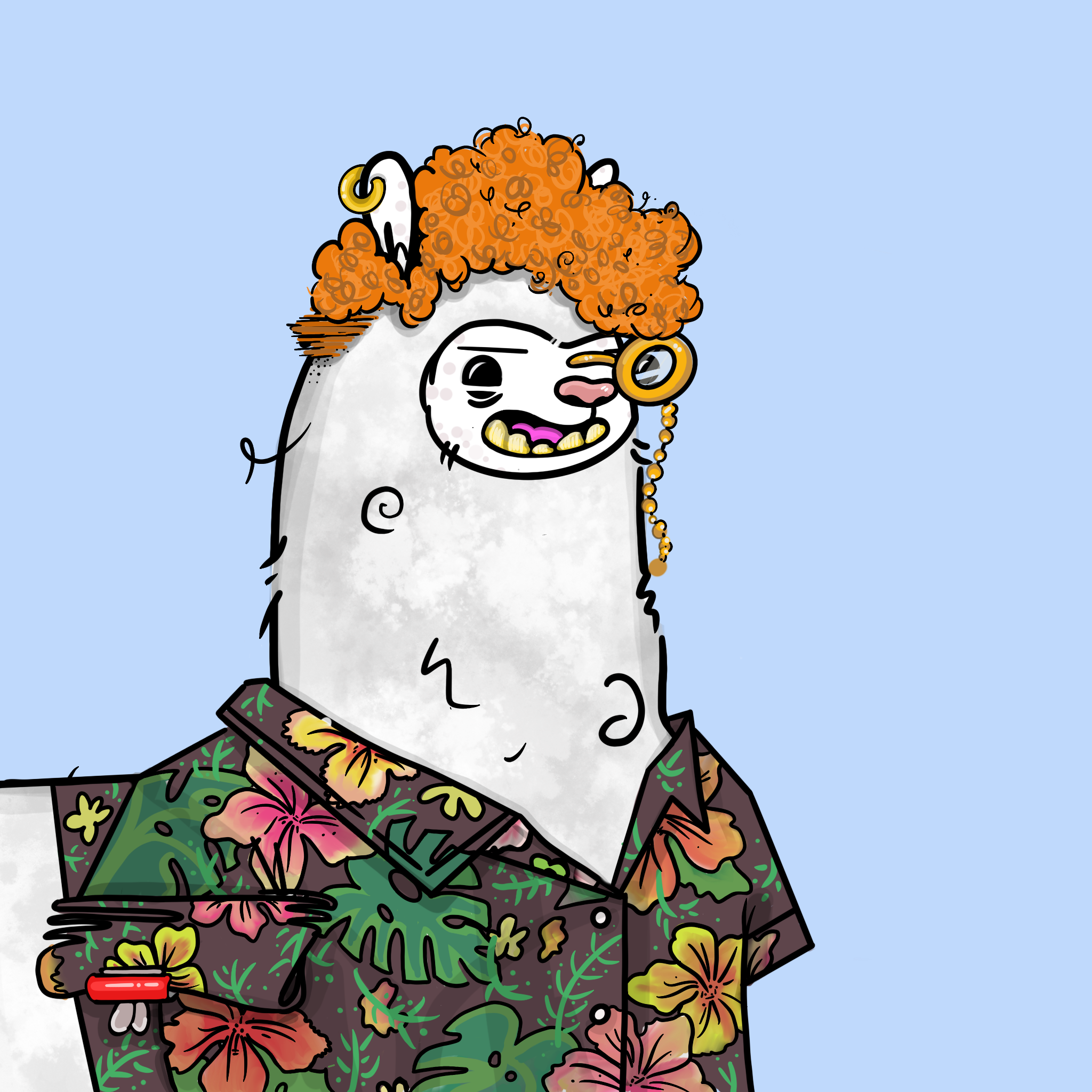 Nota Llama #982 NFT on Algorand