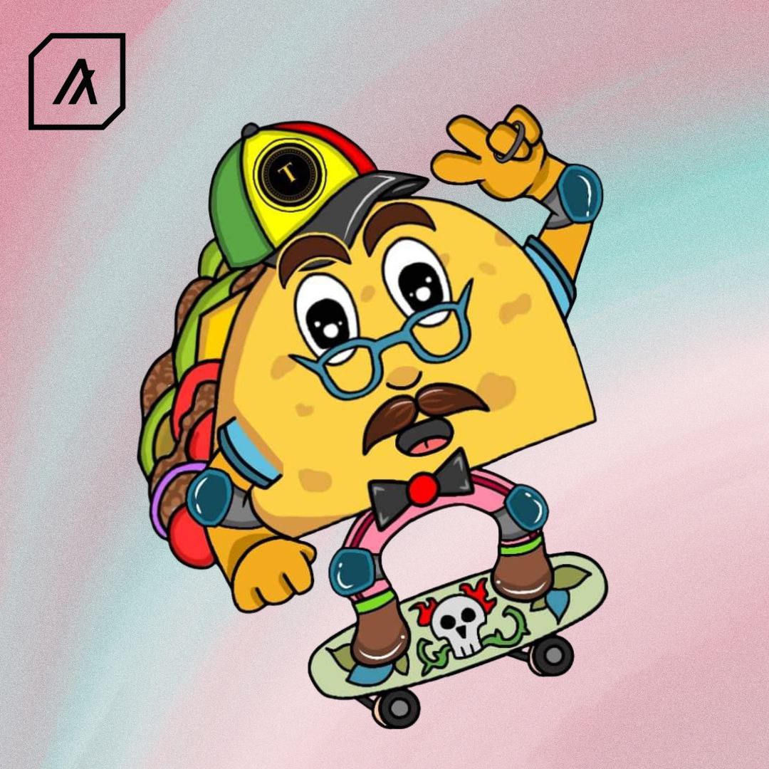 Skater TacoCoin NFT on Algorand