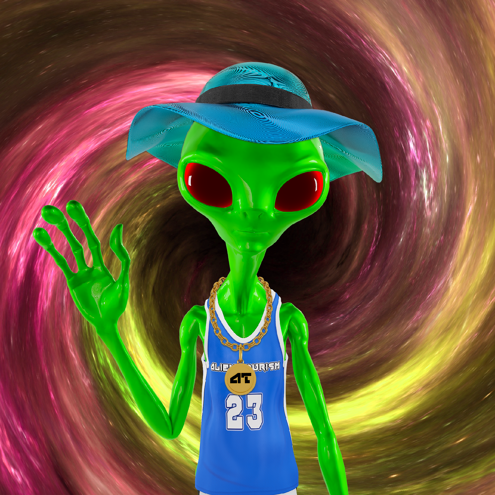 Alien Tourism165 NFT on Algorand