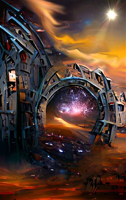 Stargate on a Exoplanet