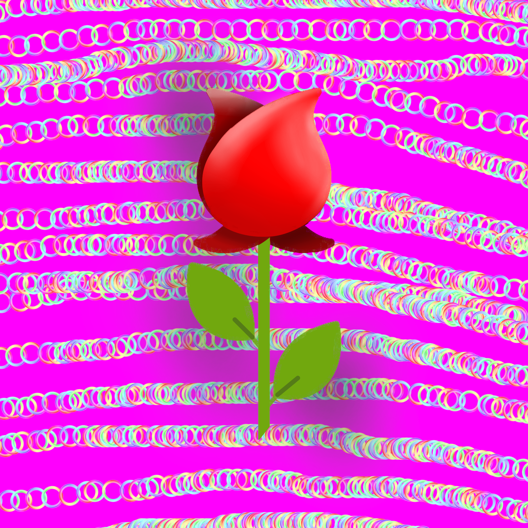 Decrypted Rose 2083 NFT on Algorand