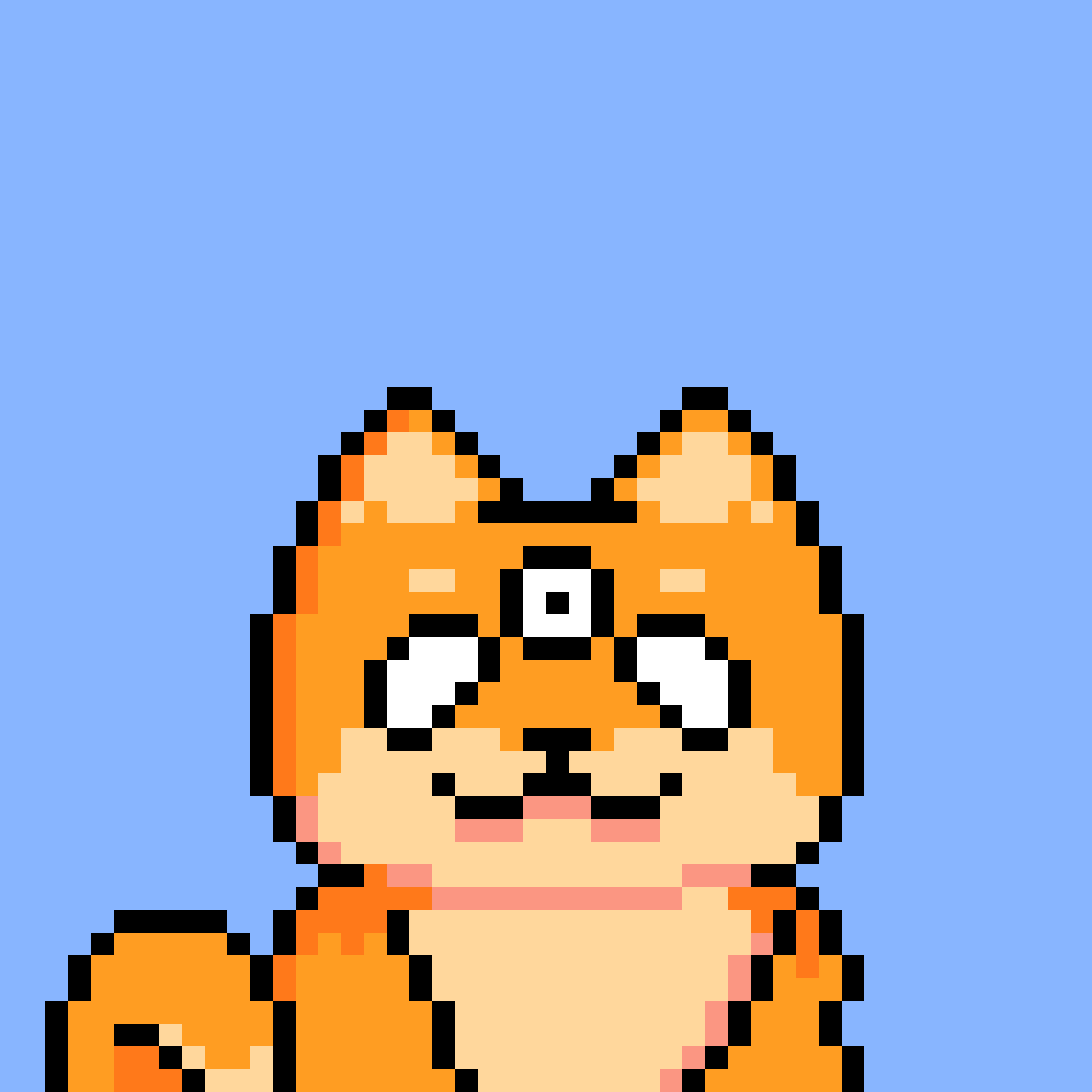 Pixel Inu #714 NFT on Algorand
