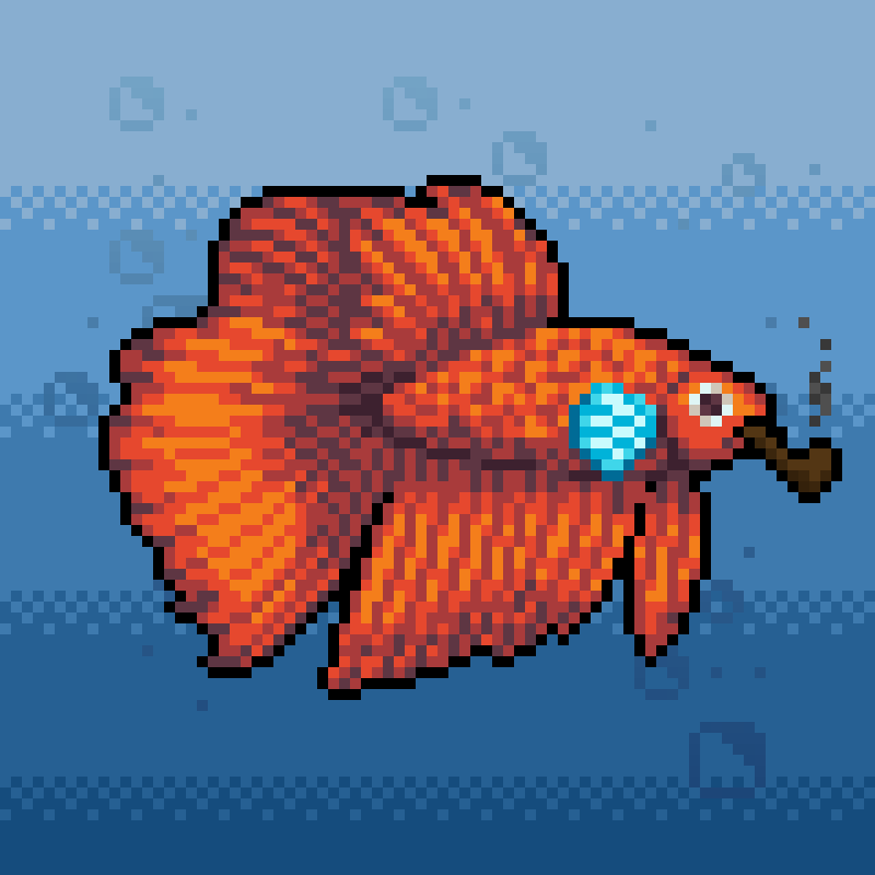Fighting Fish #1229 NFT on Algorand