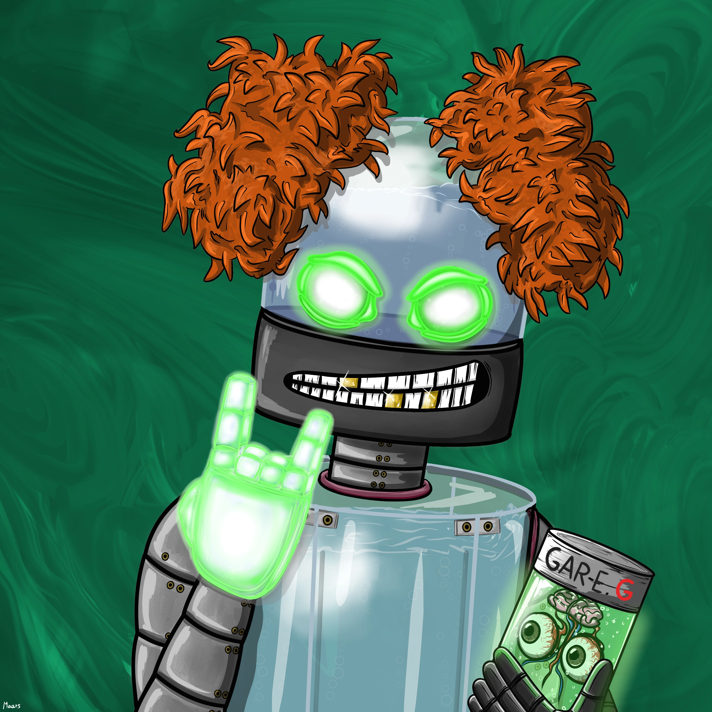 Mental Marvin #884 NFT on Algorand