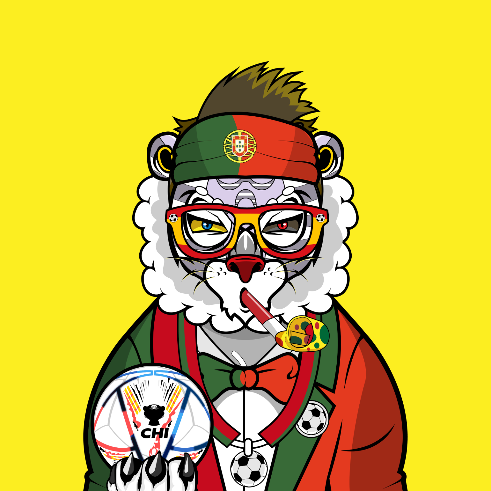 Football TigerChi #0541 NFT on Algorand