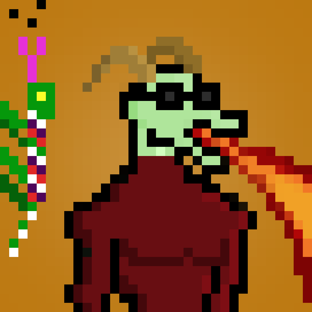 Pixel Dragon: #652 NFT on Algorand