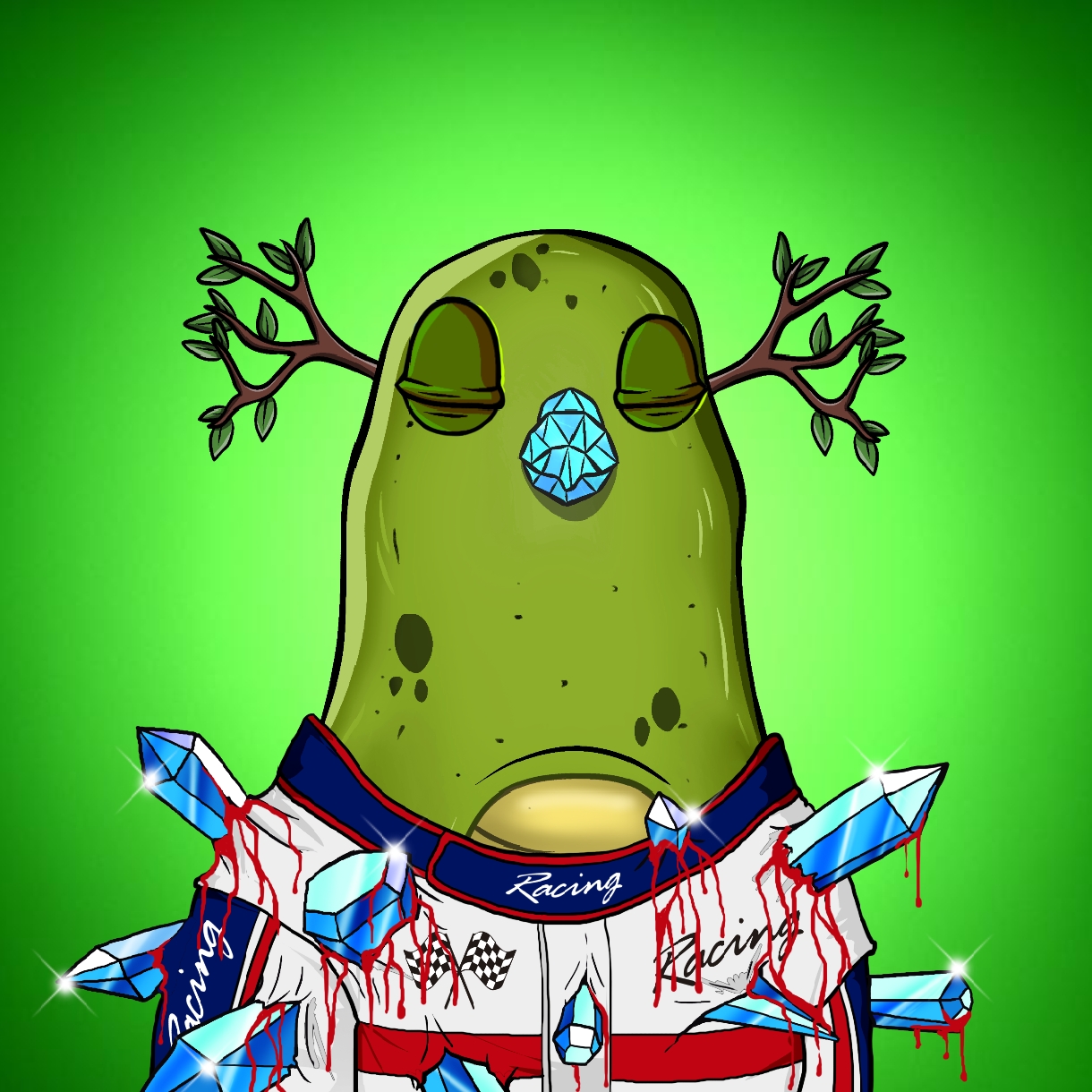 Mutant Ghetto Pigeon #441 NFT on Algorand