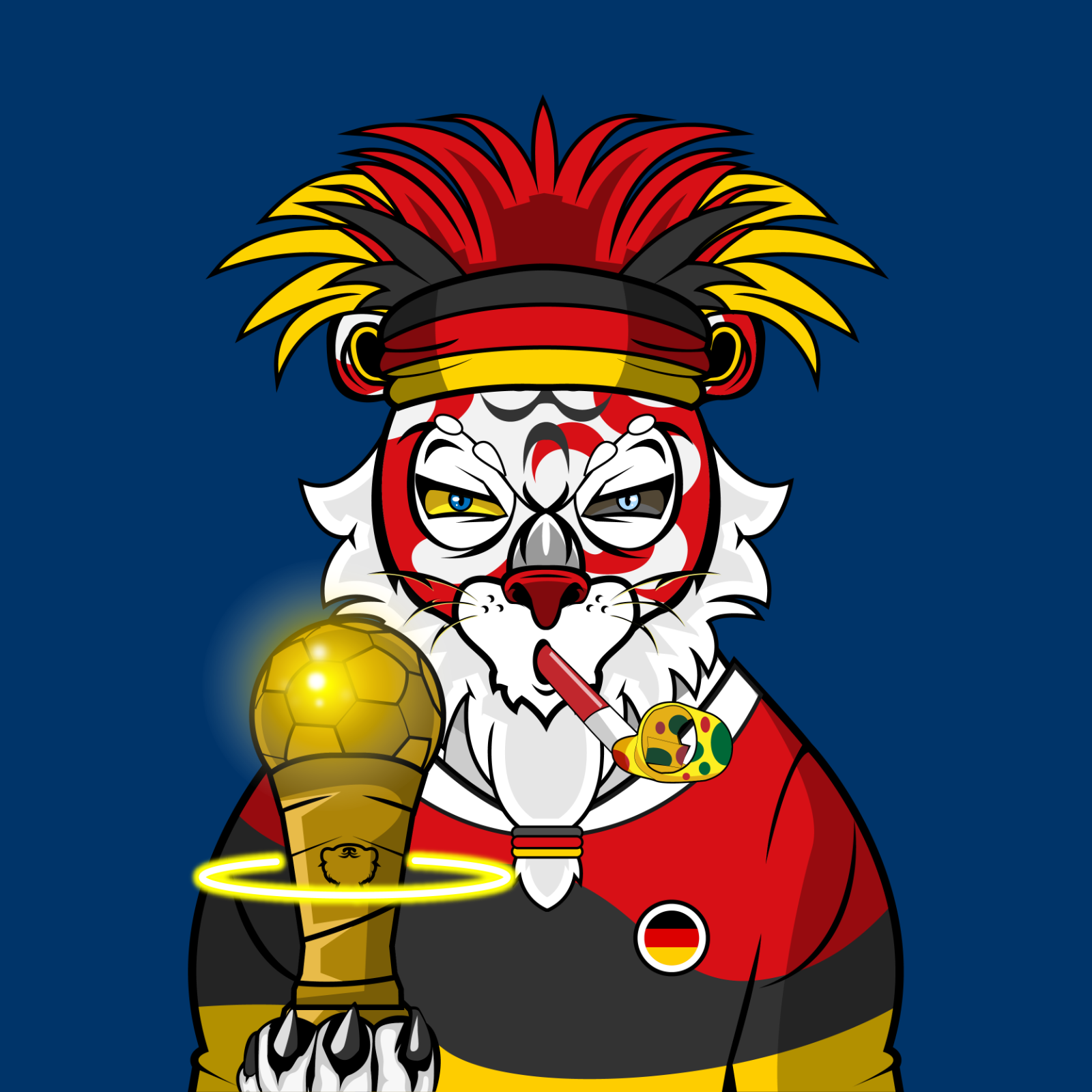 Football TigerChi #1040 NFT on Algorand