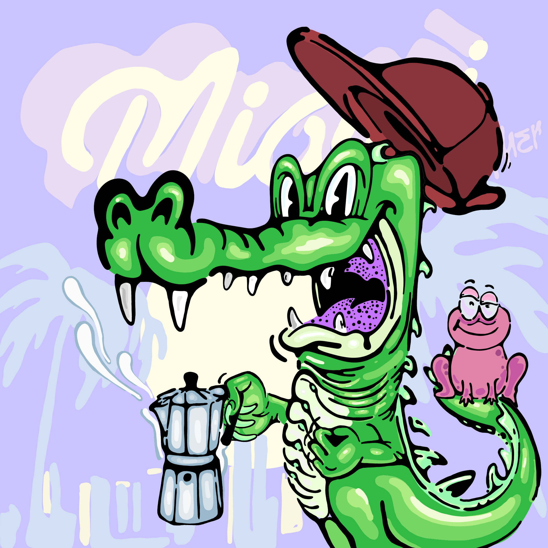 Algo Gator #119 NFT on Algorand