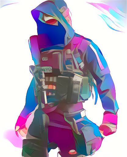 Colored Hunter