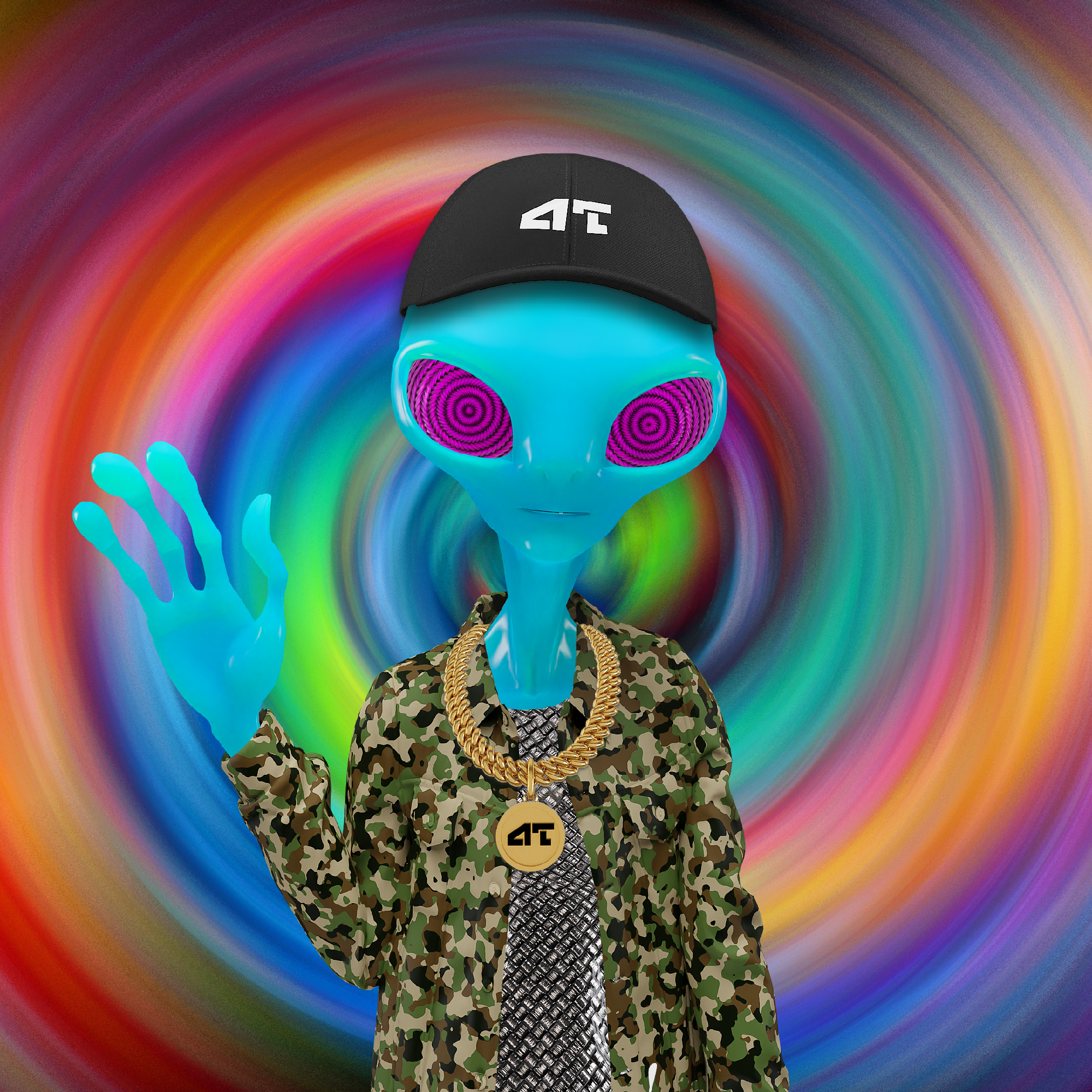 Alien Tourism164 NFT on Algorand