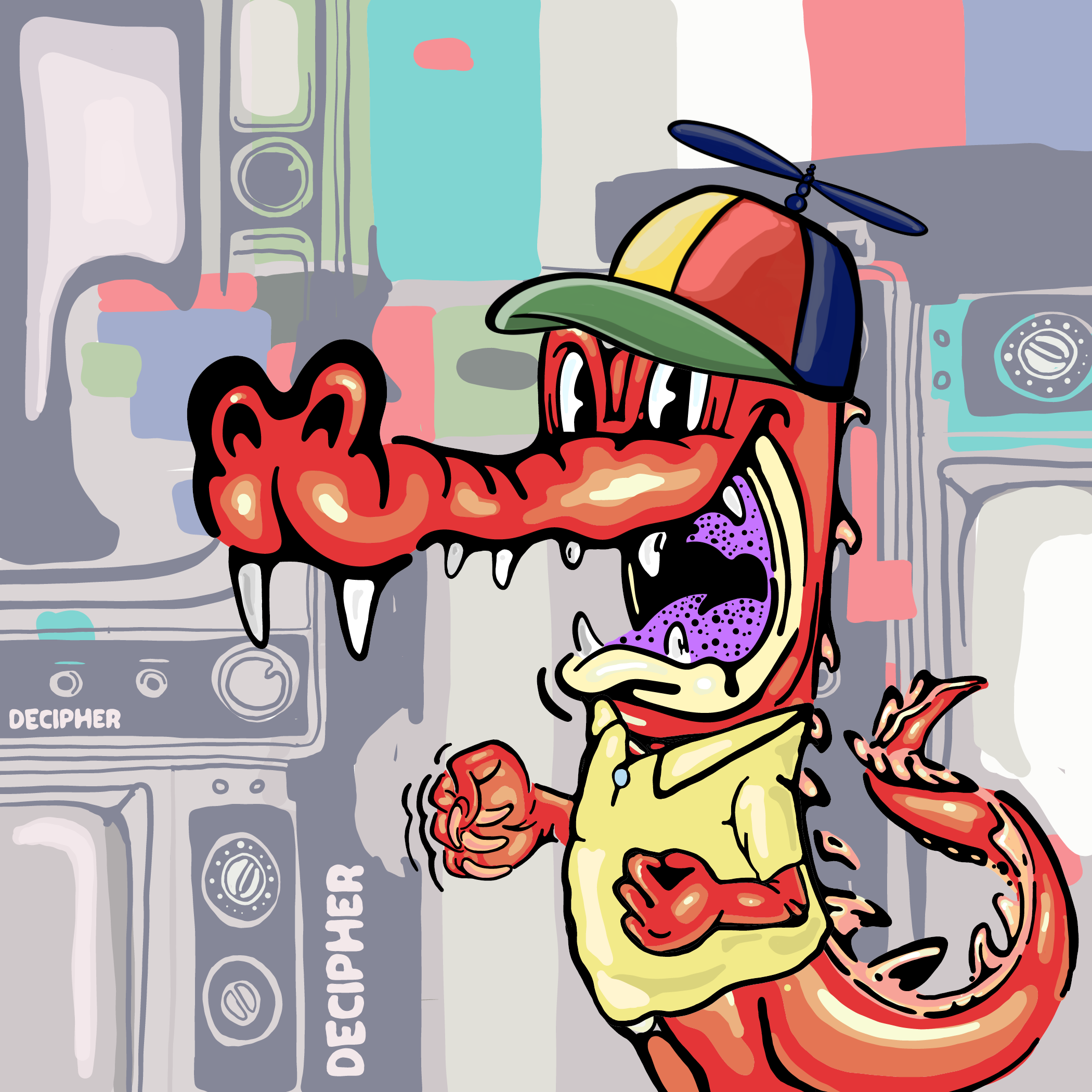 Algo Gator #630 NFT on Algorand