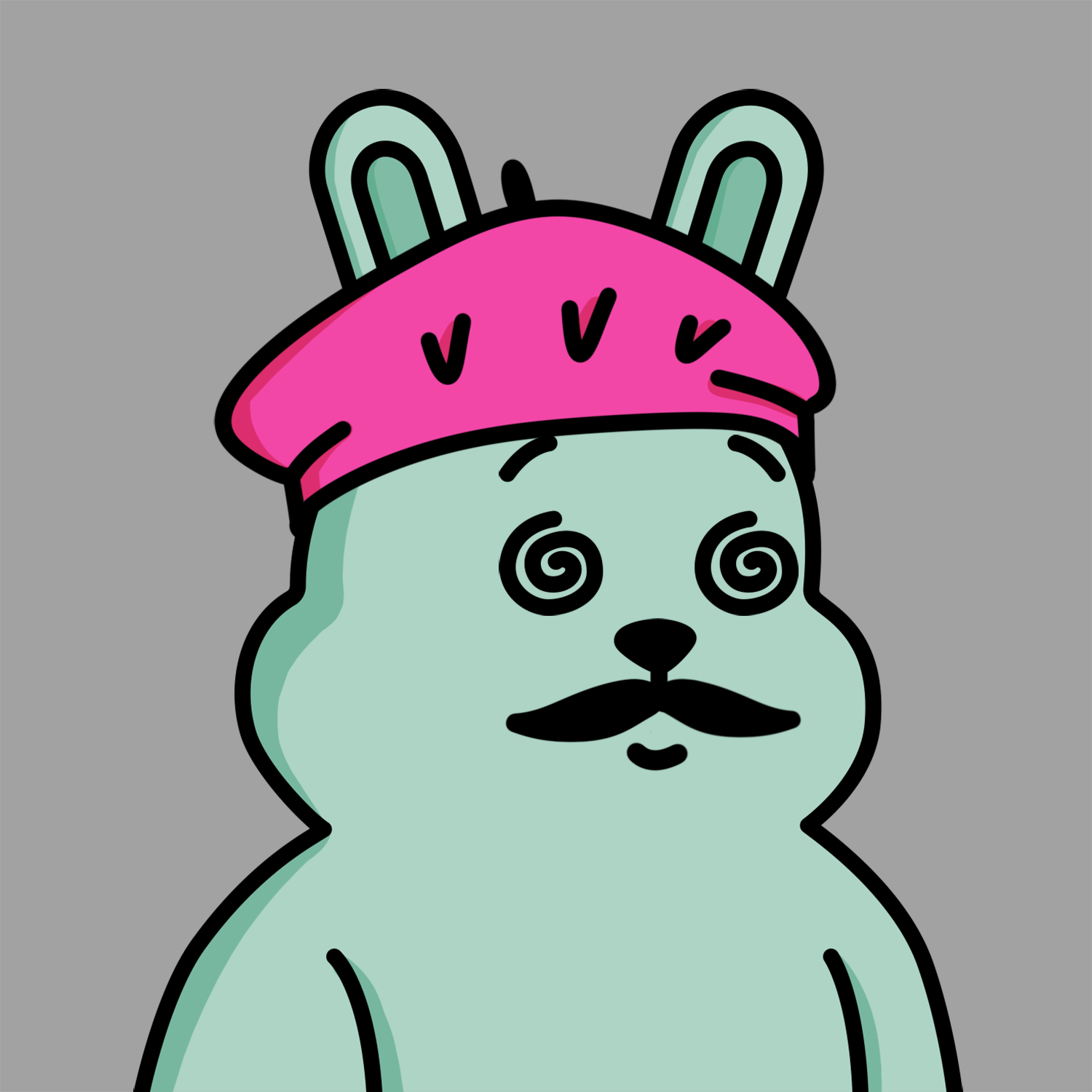 Rebbit Society #98 NFT on Algorand