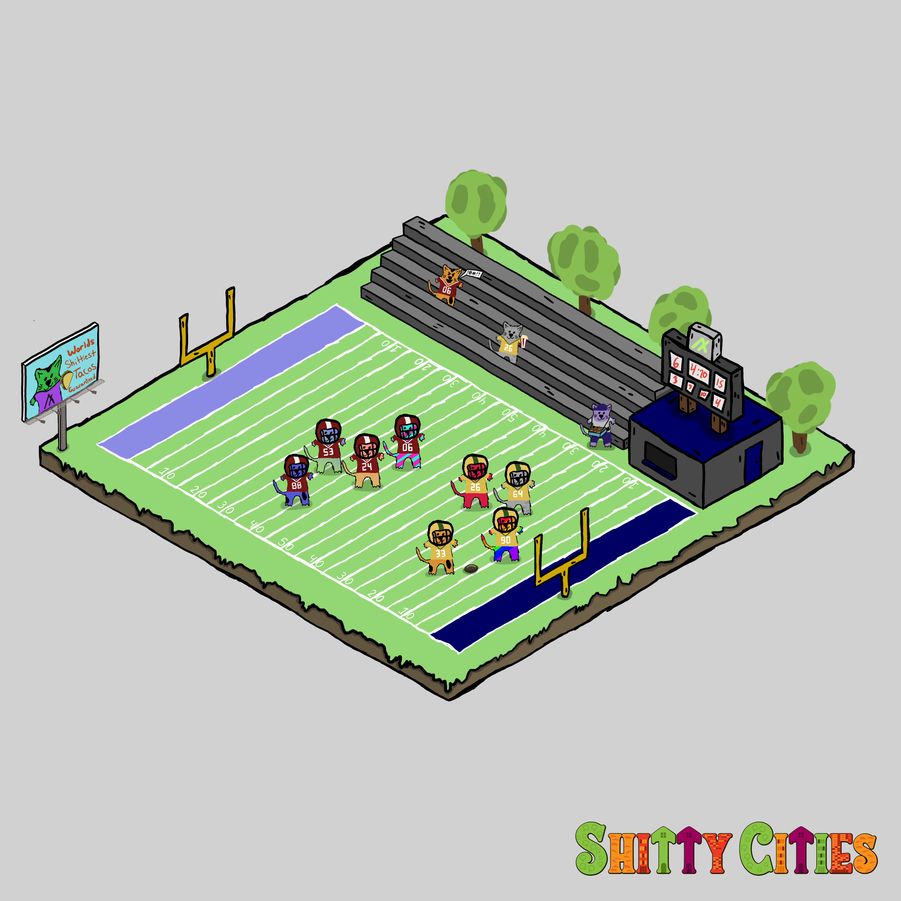 SCB90 - Football Field