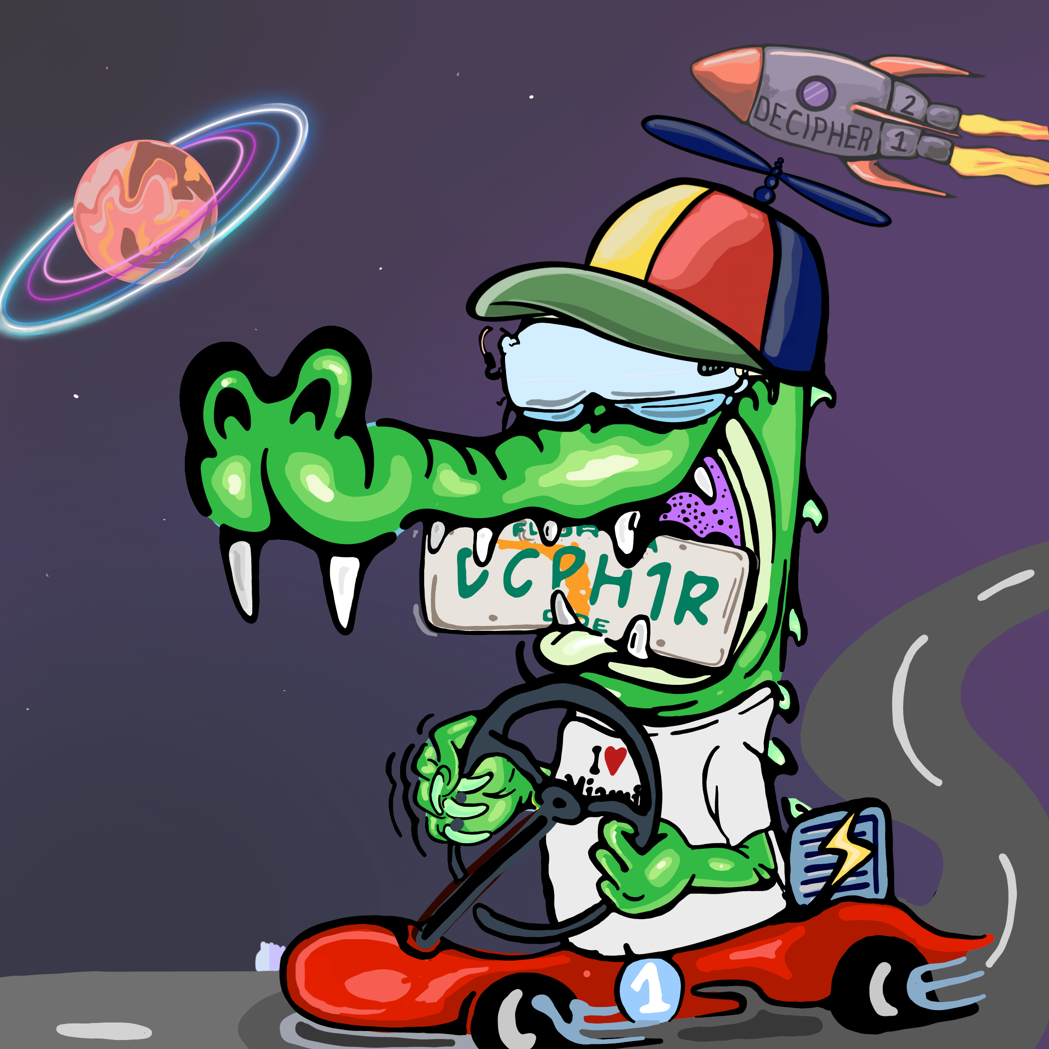 Algo Gator #553 NFT on Algorand