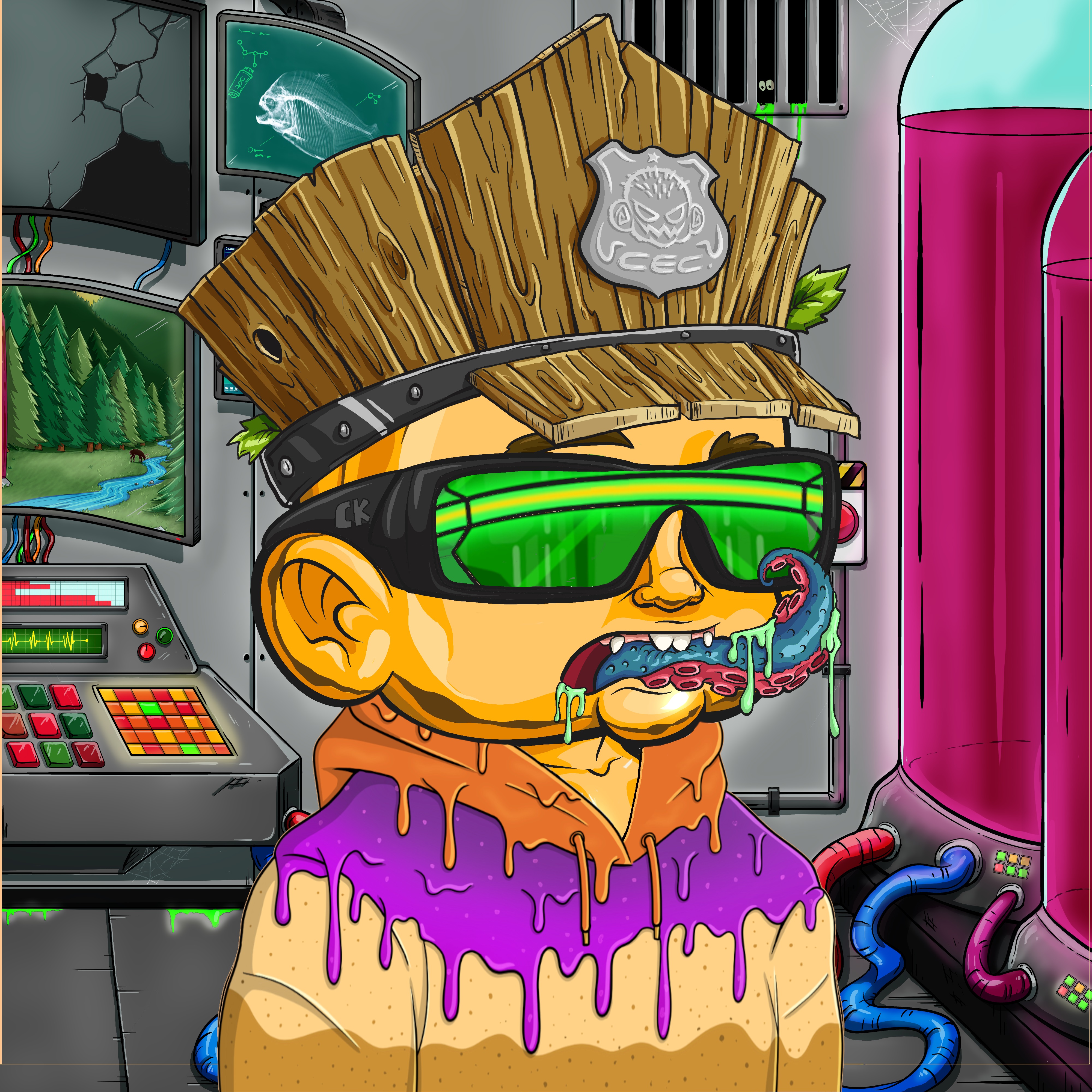 CRAZY COP #1000 NFT on Algorand