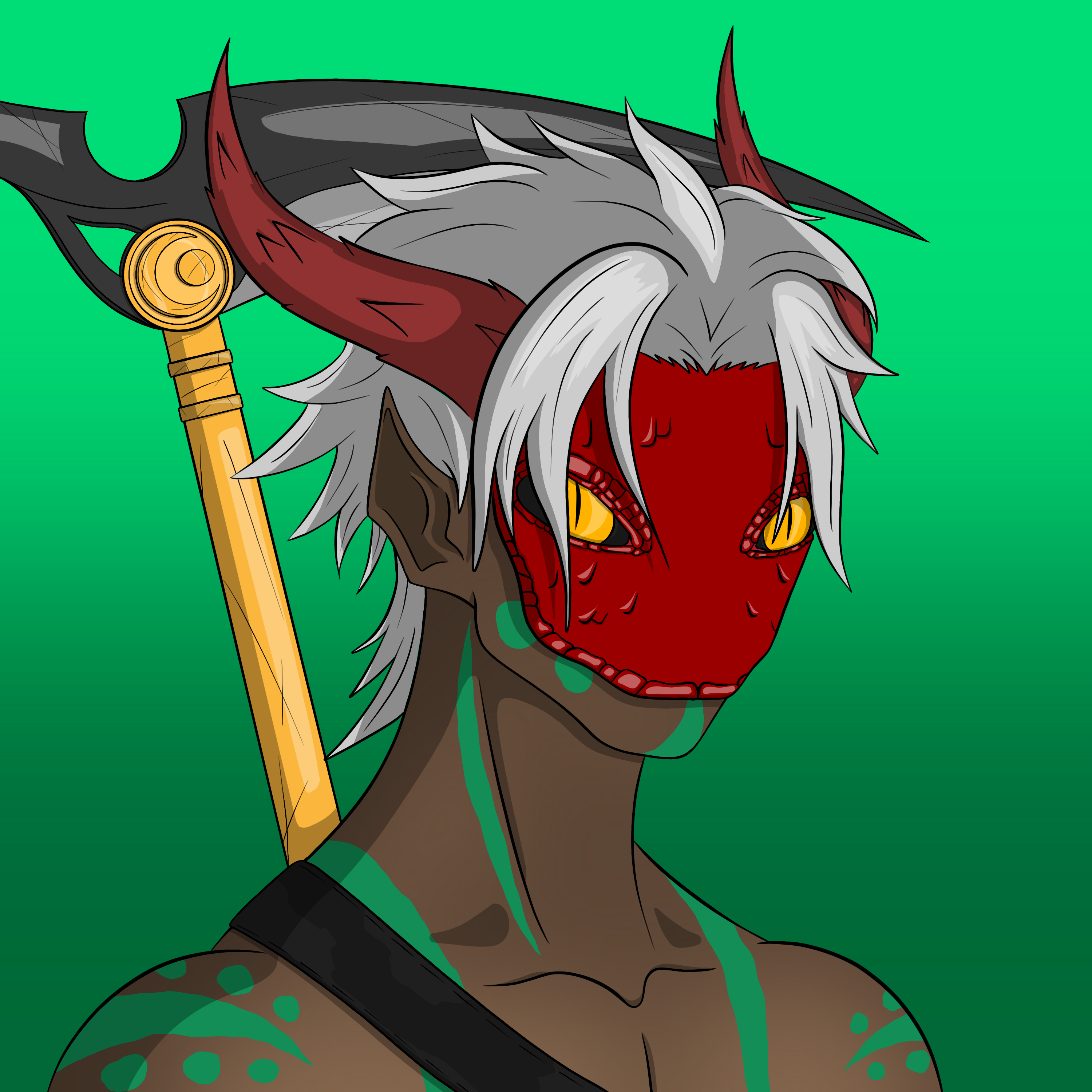 Dark Coin Champion #0411 NFT on Algorand