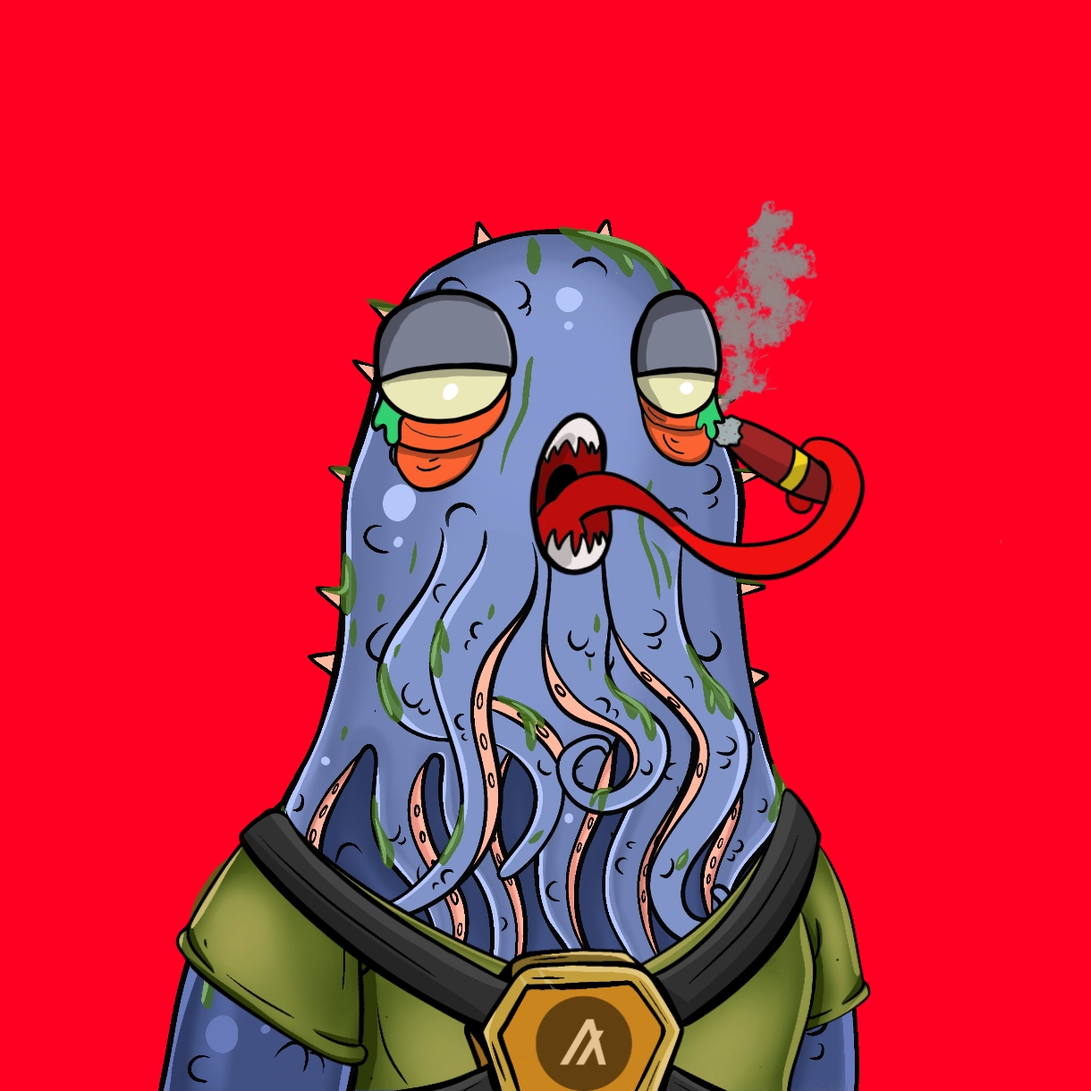 Mutant Ghetto Pigeon #395 NFT on Algorand