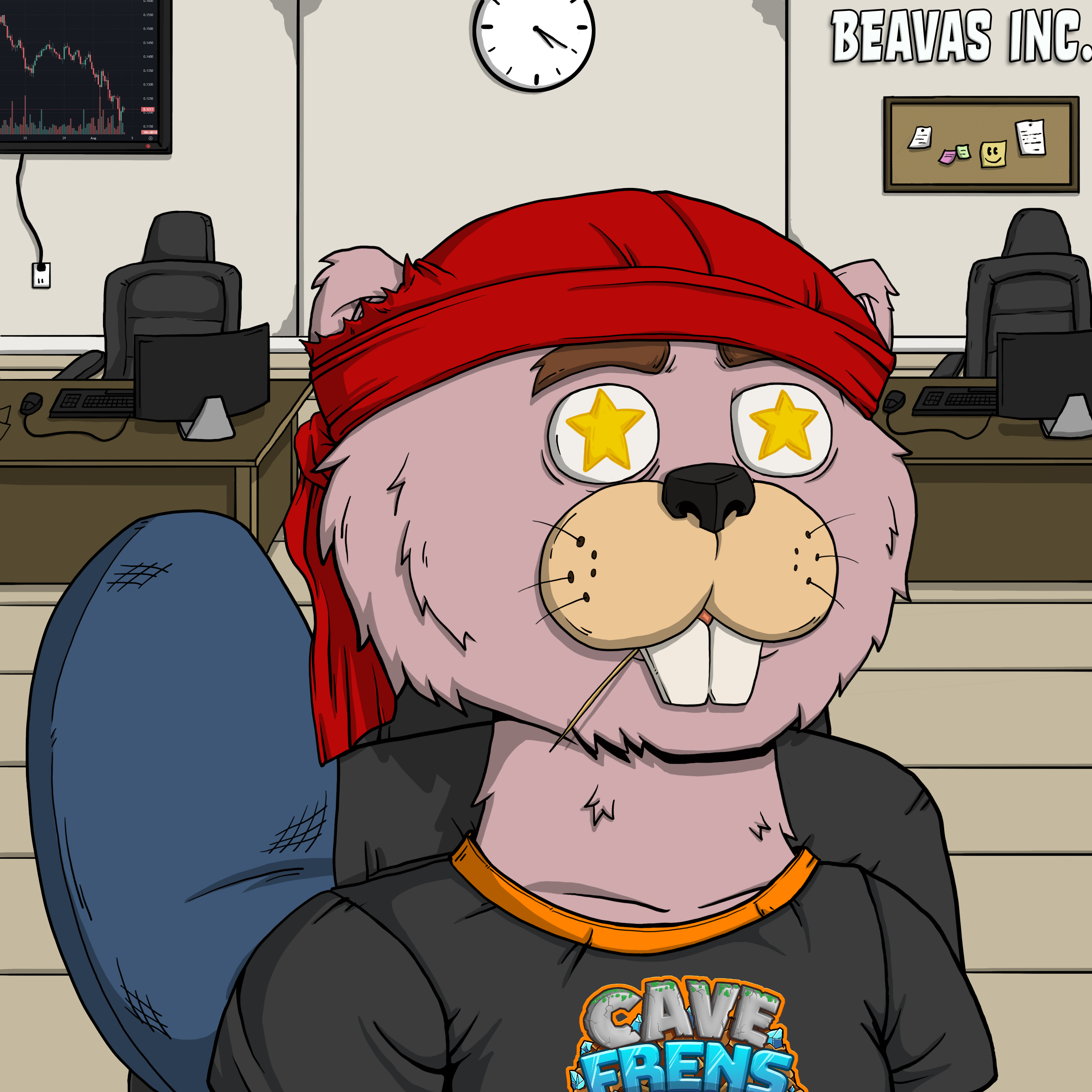 Beava Buds #424 NFT on Algorand