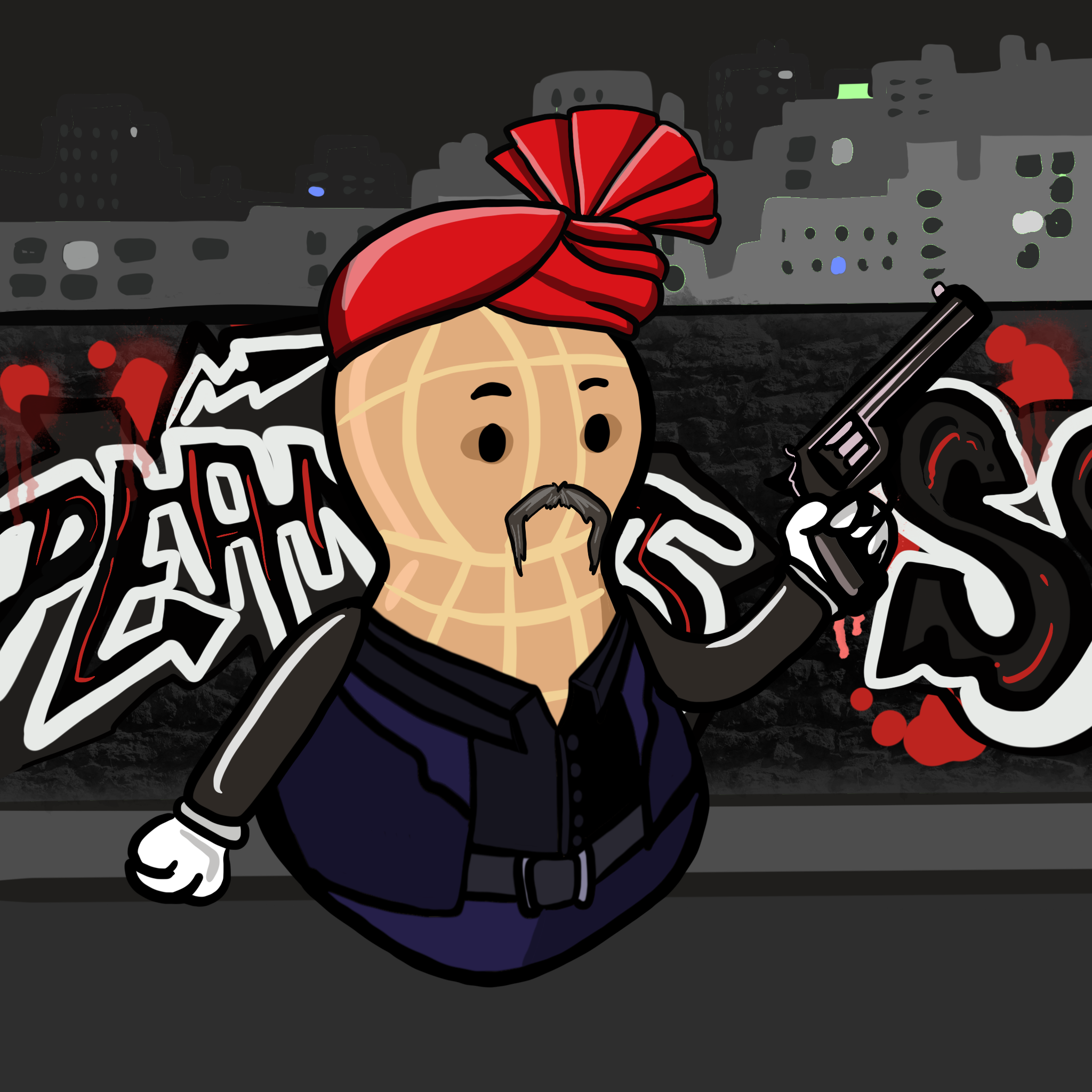 Dope Peanut Society #976 NFT on Algorand