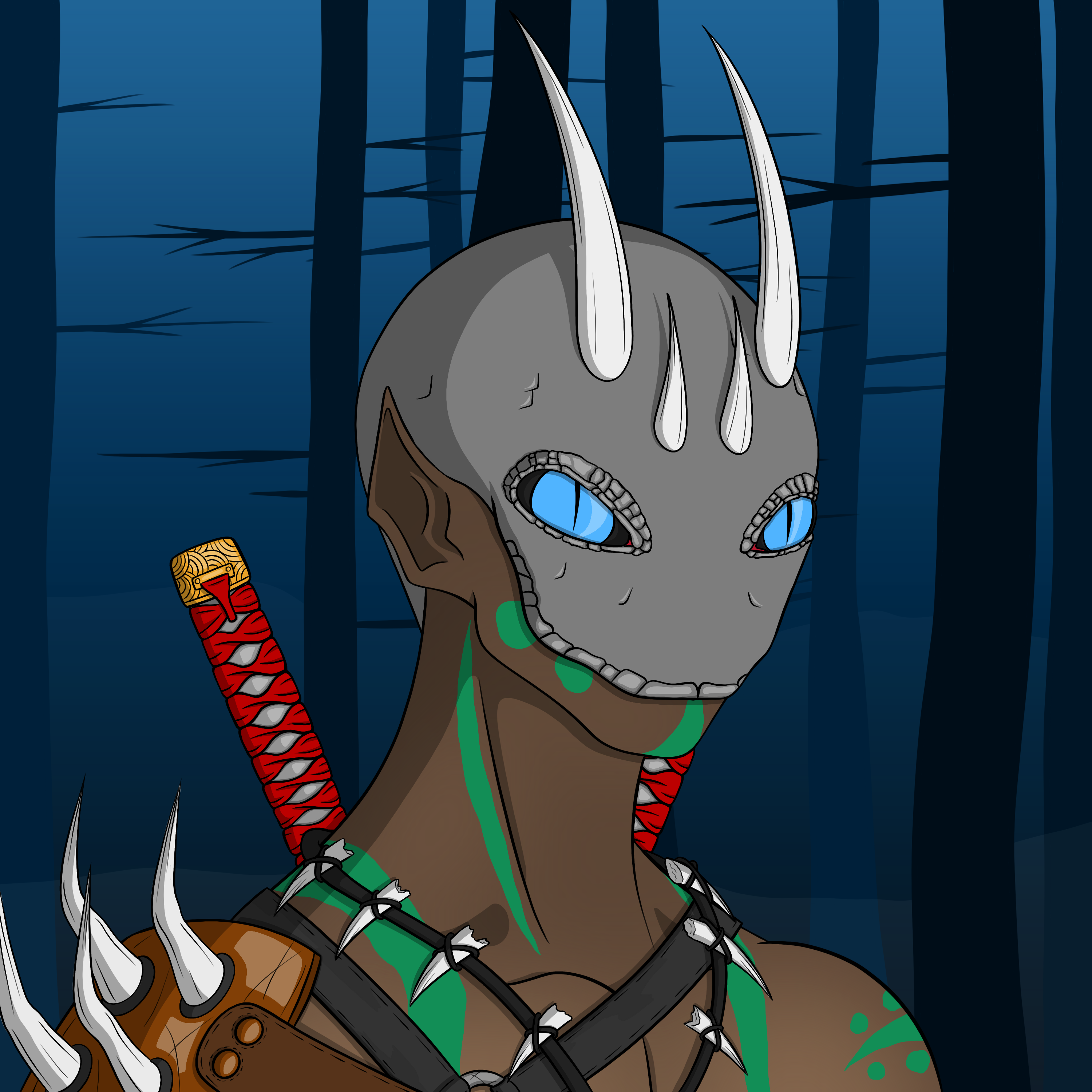 Dark Coin Champion #0697 NFT on Algorand