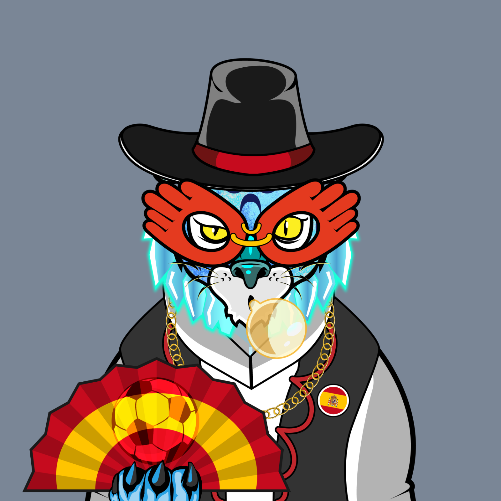 Football TigerChi #1000 NFT on Algorand