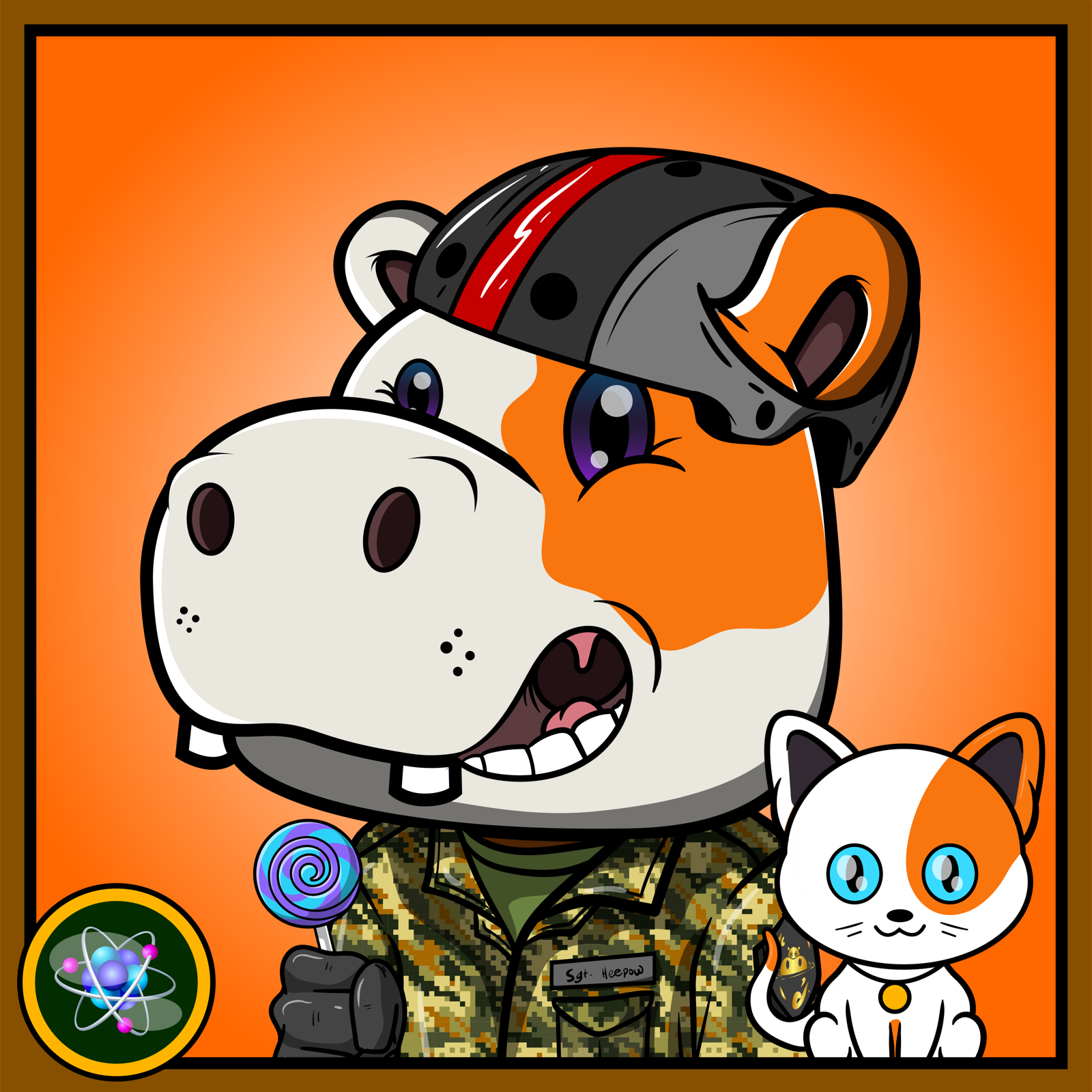 Heepow Brat 2292 NFT on Algorand