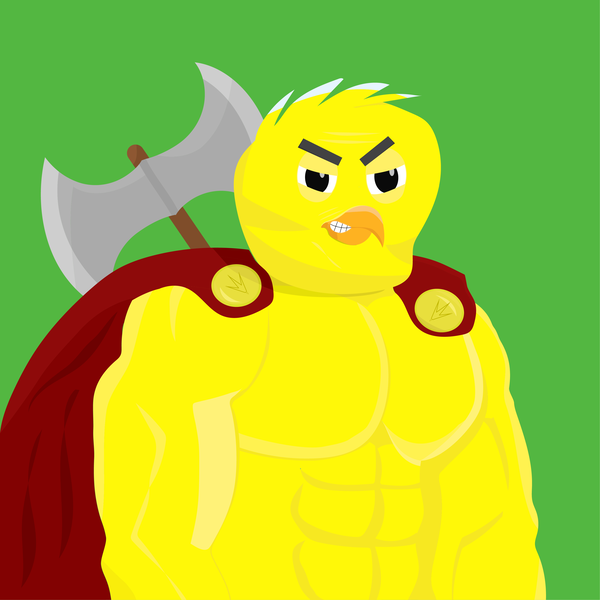 An image of Buff Birb 030