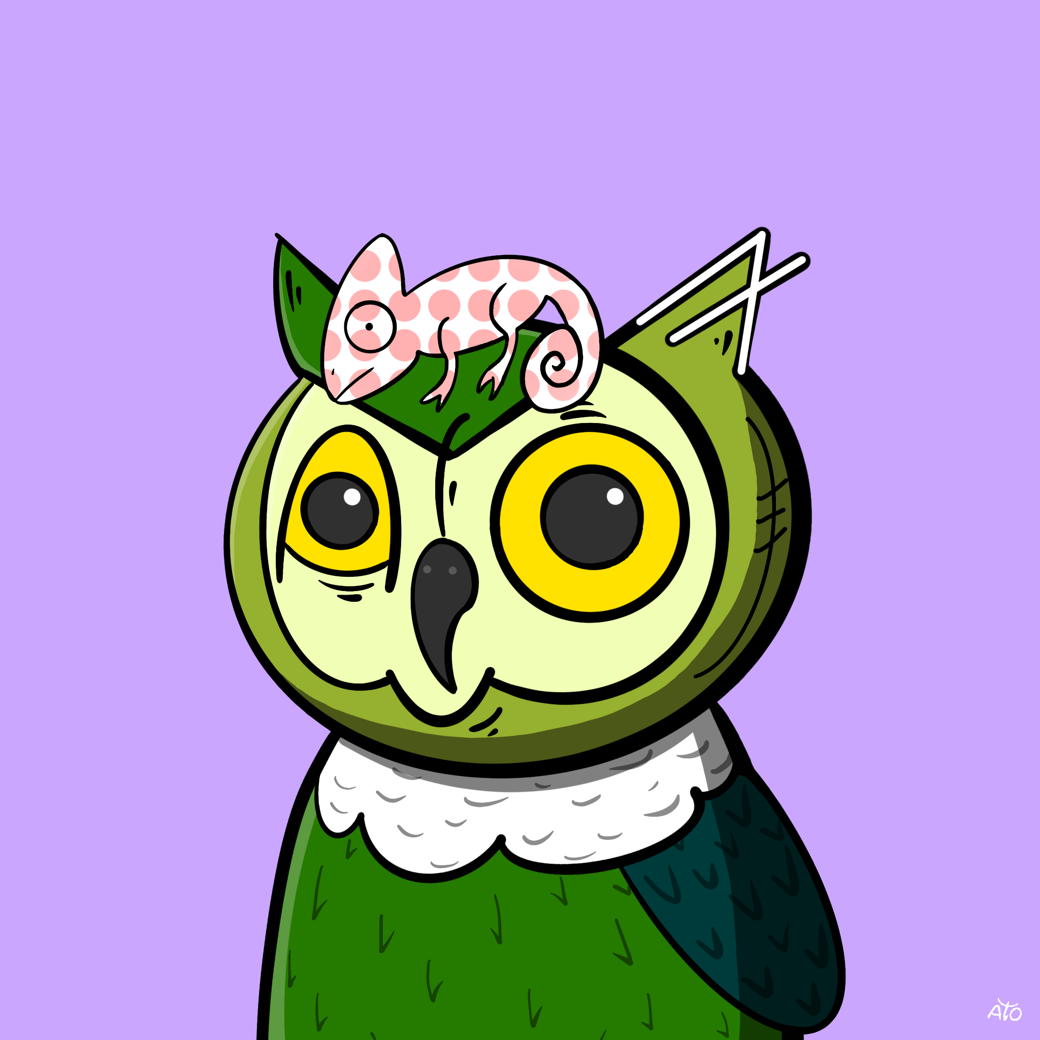 AOWL #1281 NFT on Algorand
