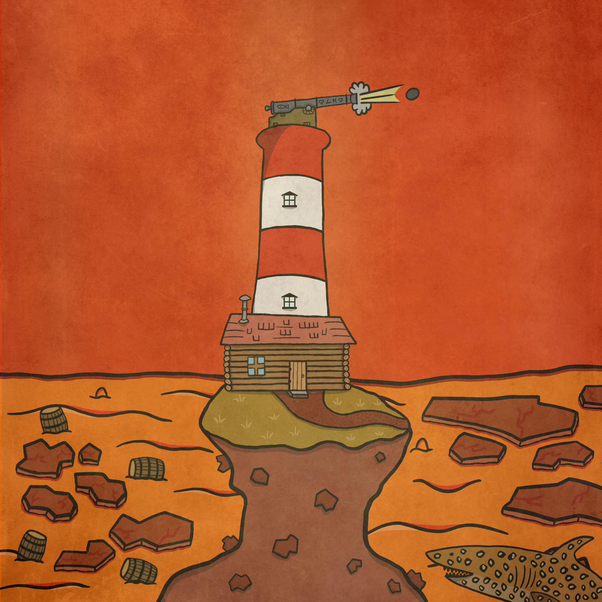 The Lighthouse #0986 NFT on Algorand