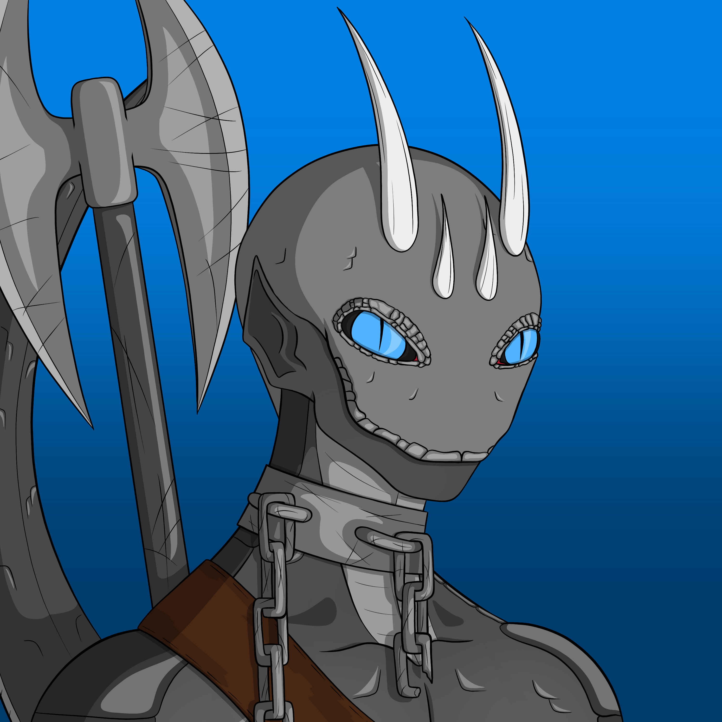 Dark Coin Champion #0821 NFT on Algorand