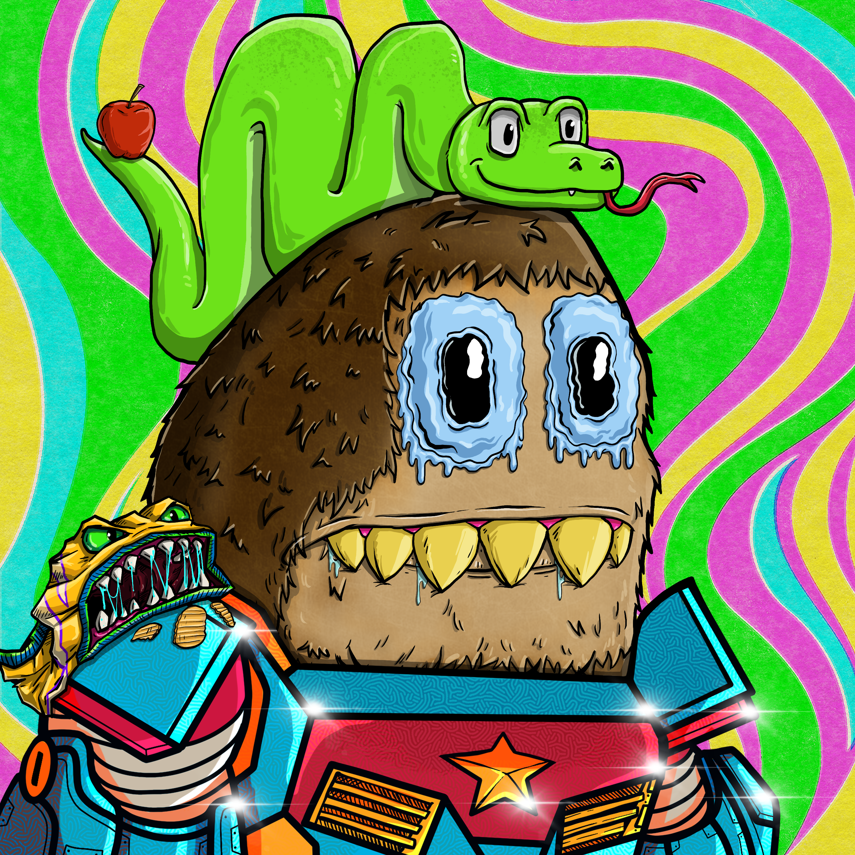 MONSTR #1486 NFT on Algorand