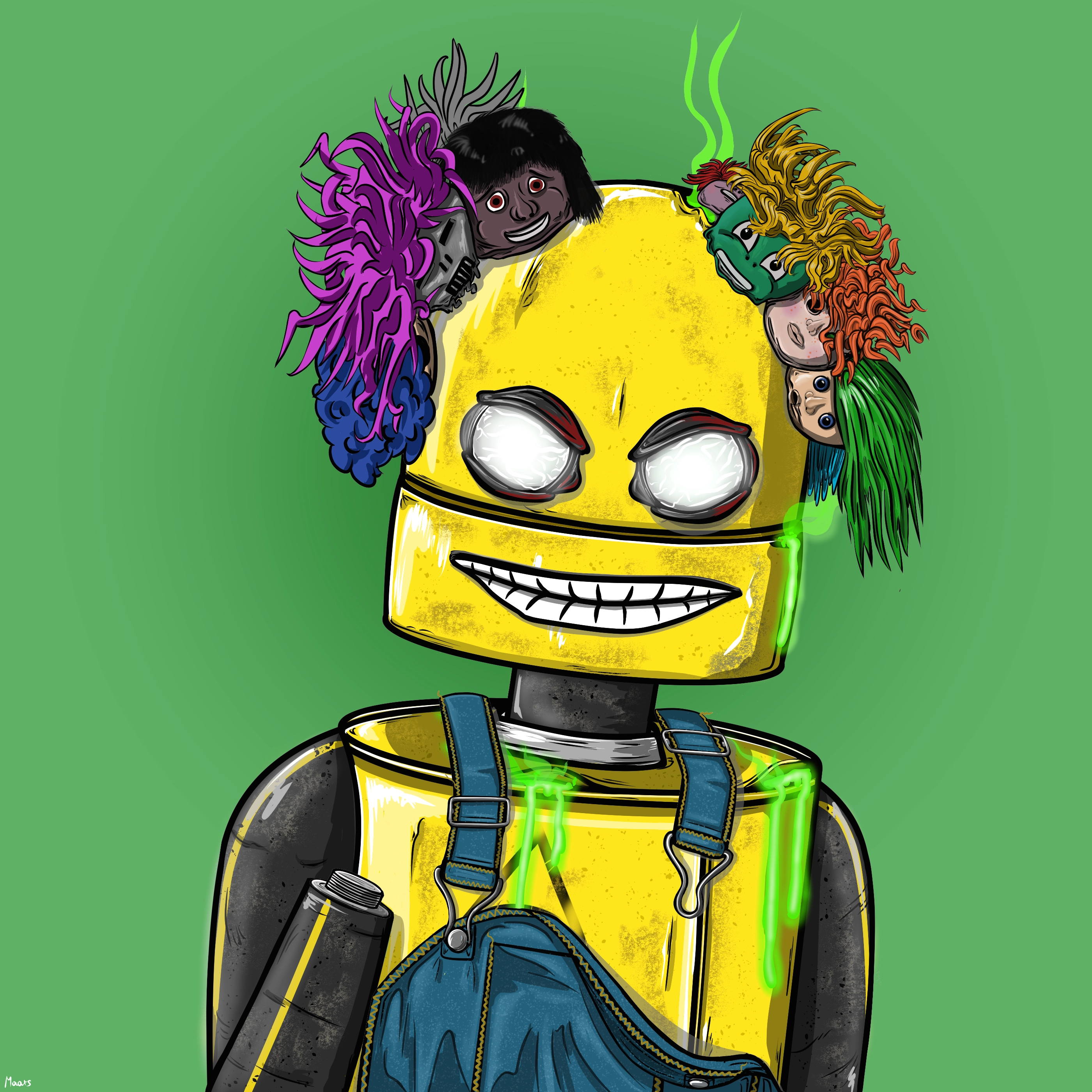 Mental Marvin #2528 NFT on Algorand