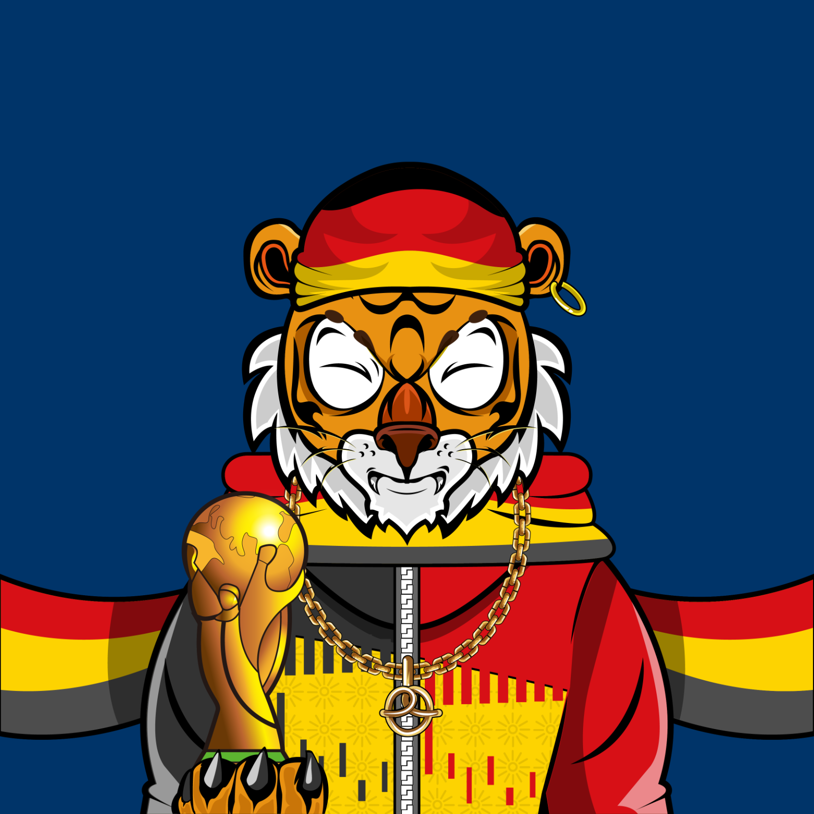 Football TigerChi #1181 NFT on Algorand