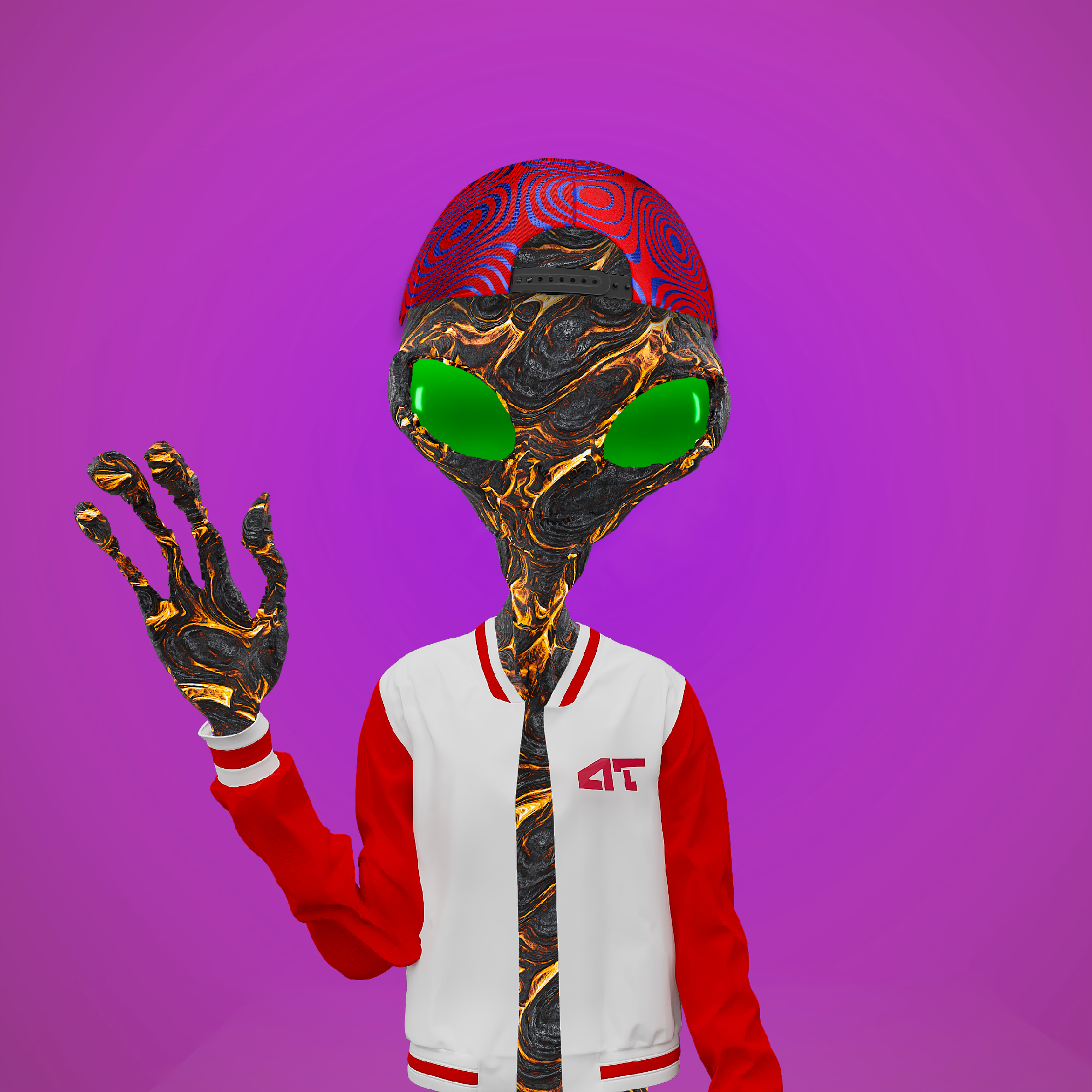 Alien Tourism3581 NFT on Algorand