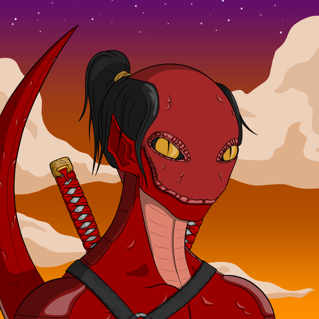 Dark Coin Champion #0219 NFT on Algorand