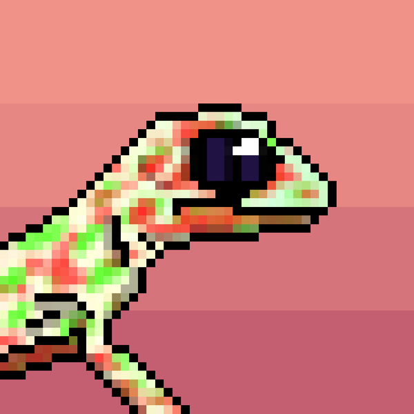 An image of Pixel Geko: #0009