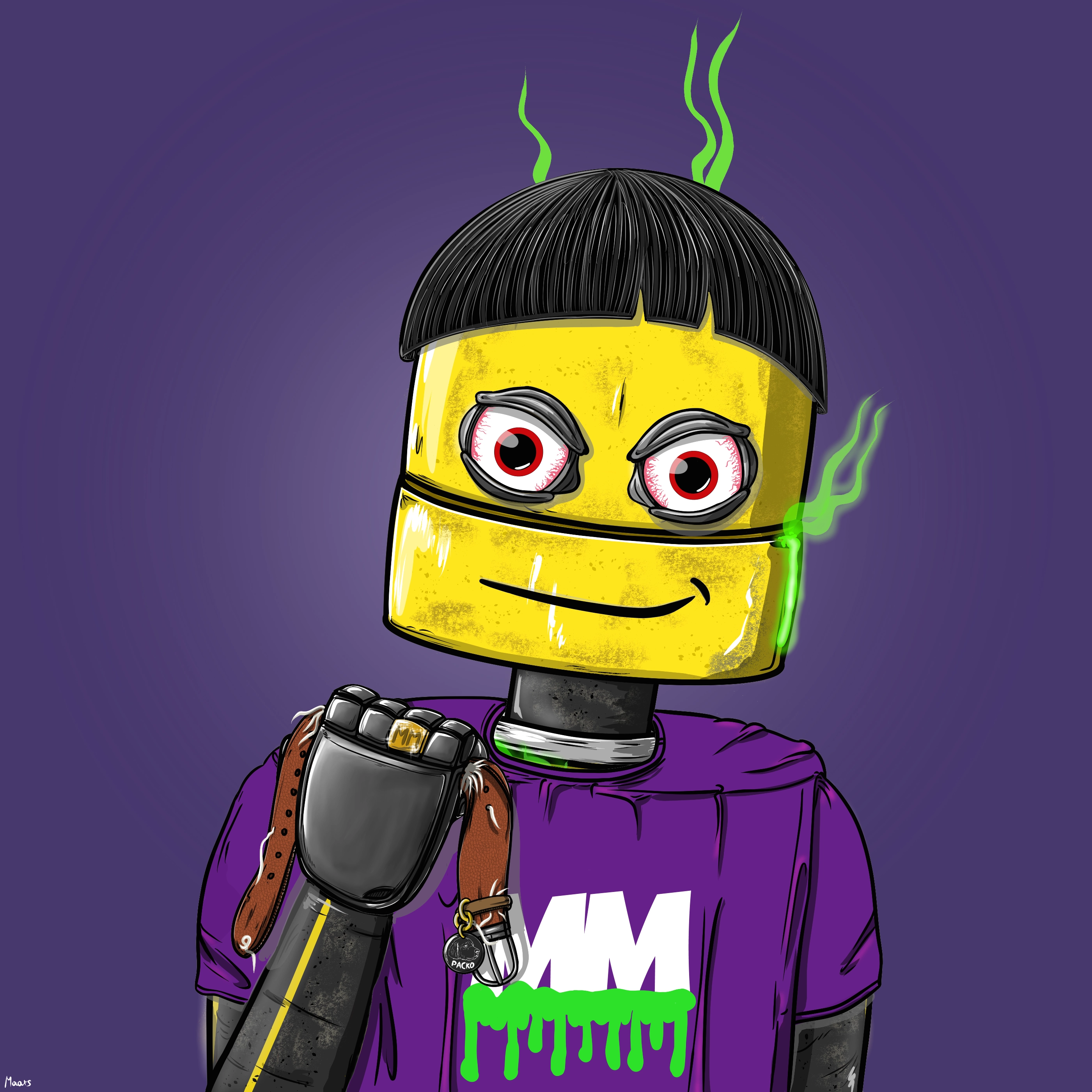 Mental Marvin #1786 NFT on Algorand