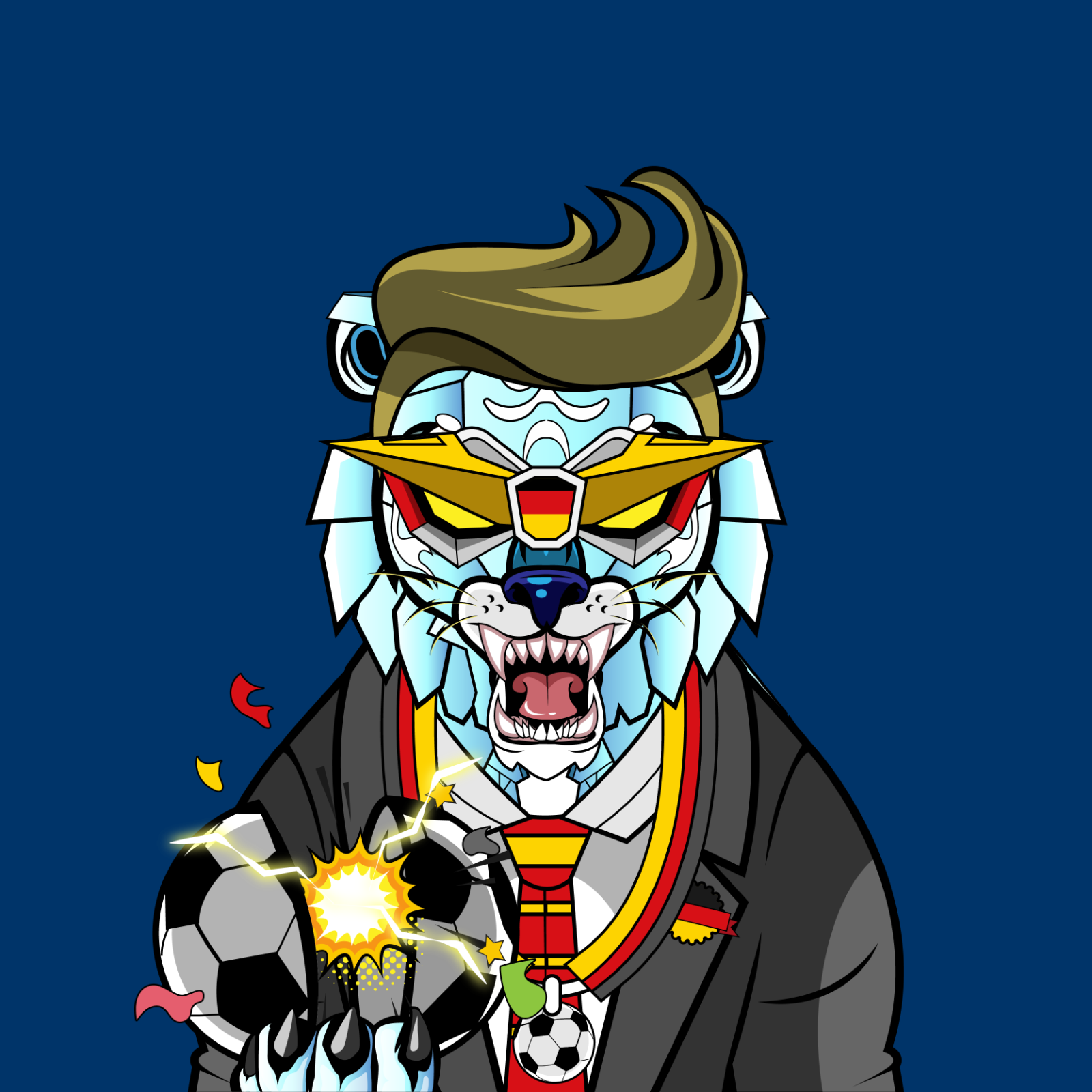 Football TigerChi #1628 NFT on Algorand