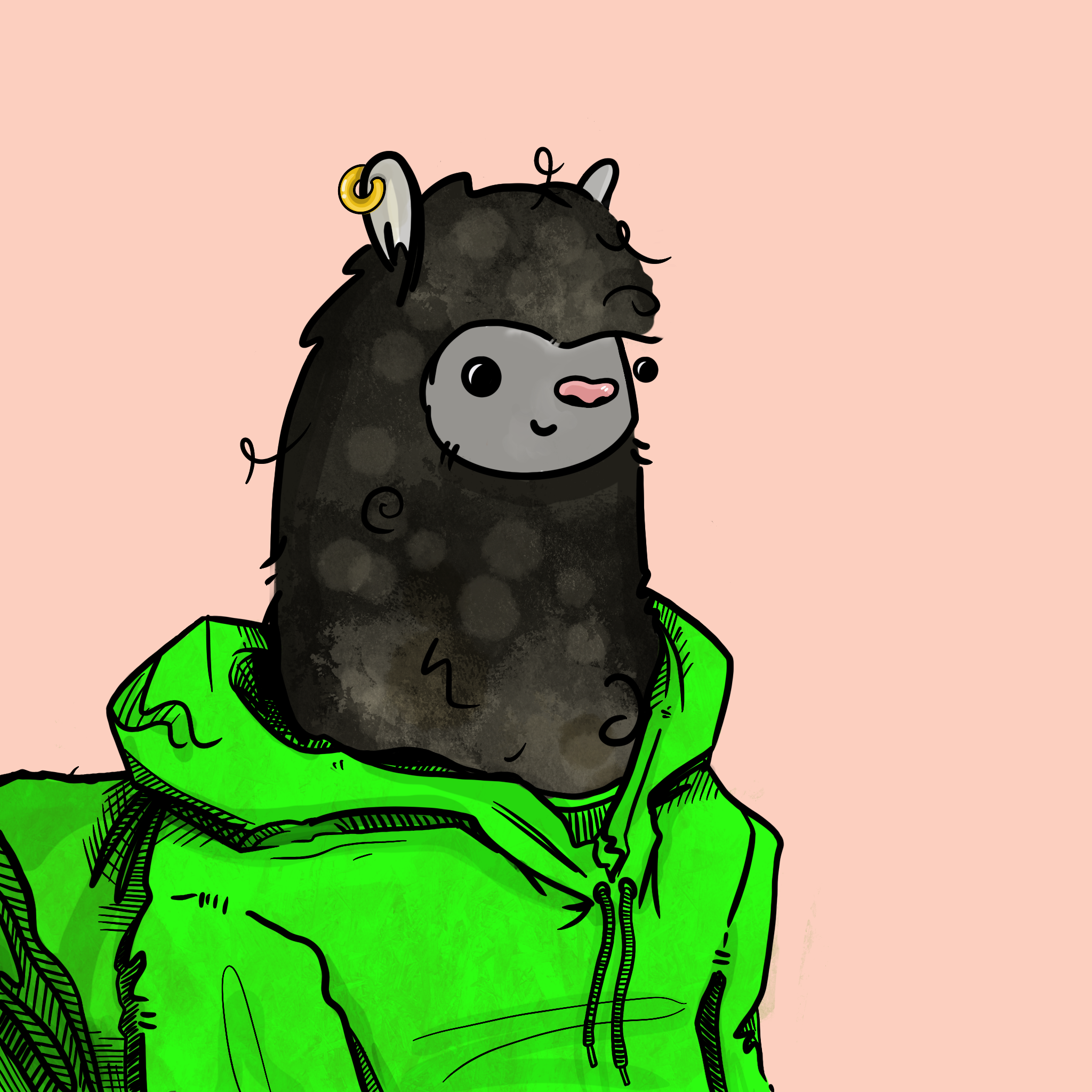 Nota Llama #987 NFT on Algorand