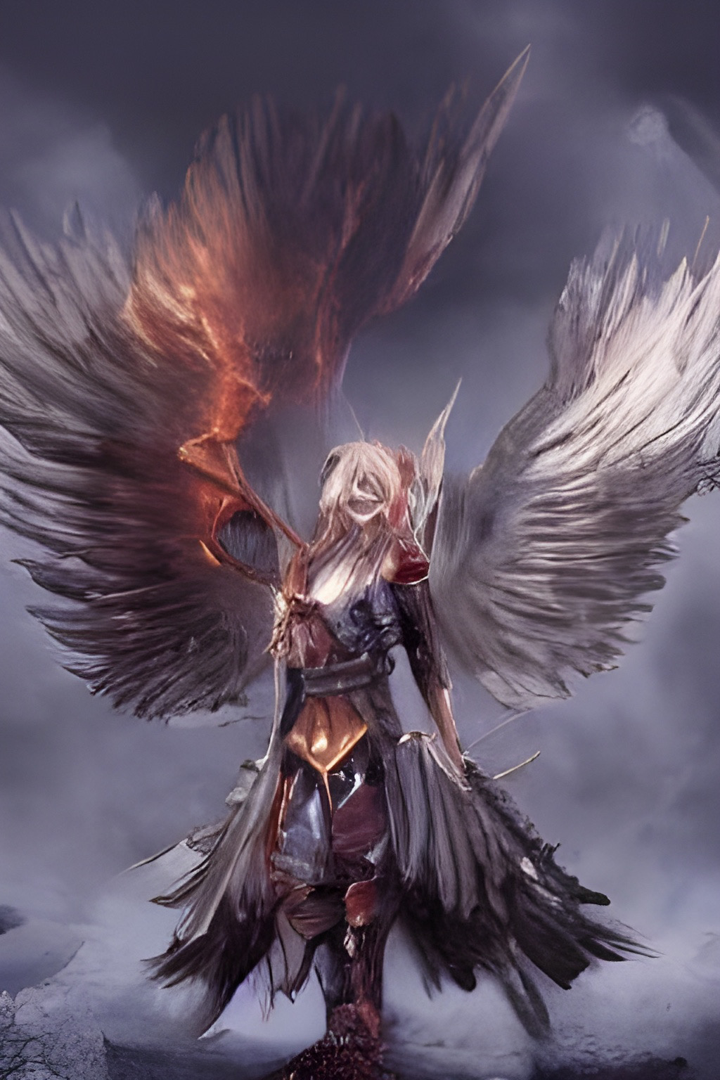 Mystic War Angel #12 NFT on Algorand
