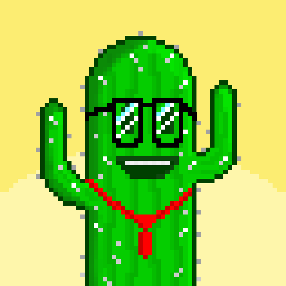 Cactus & Co. #1585 NFT on Algorand