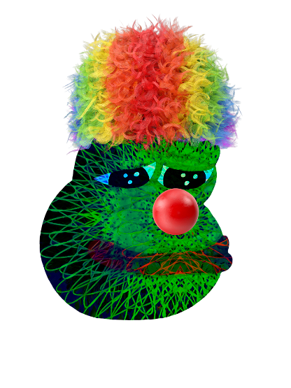 Pepe Clown Head