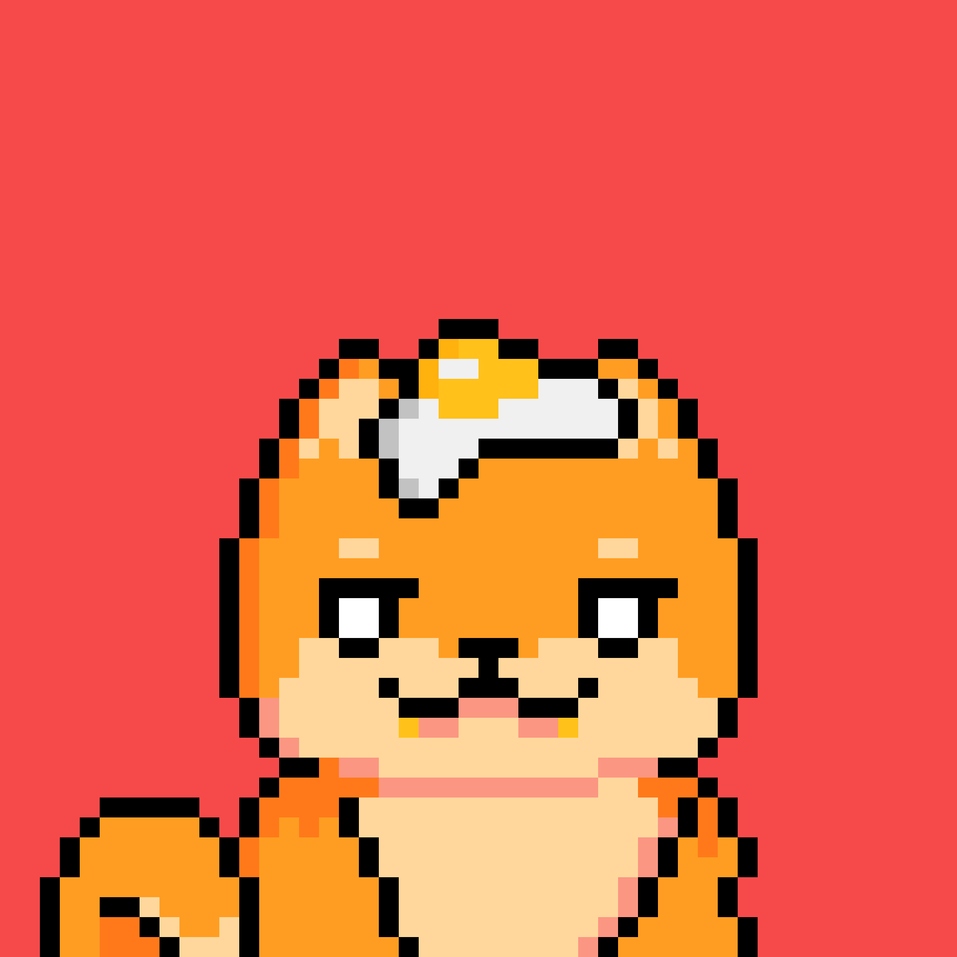 Pixel Inu #568 NFT on Algorand
