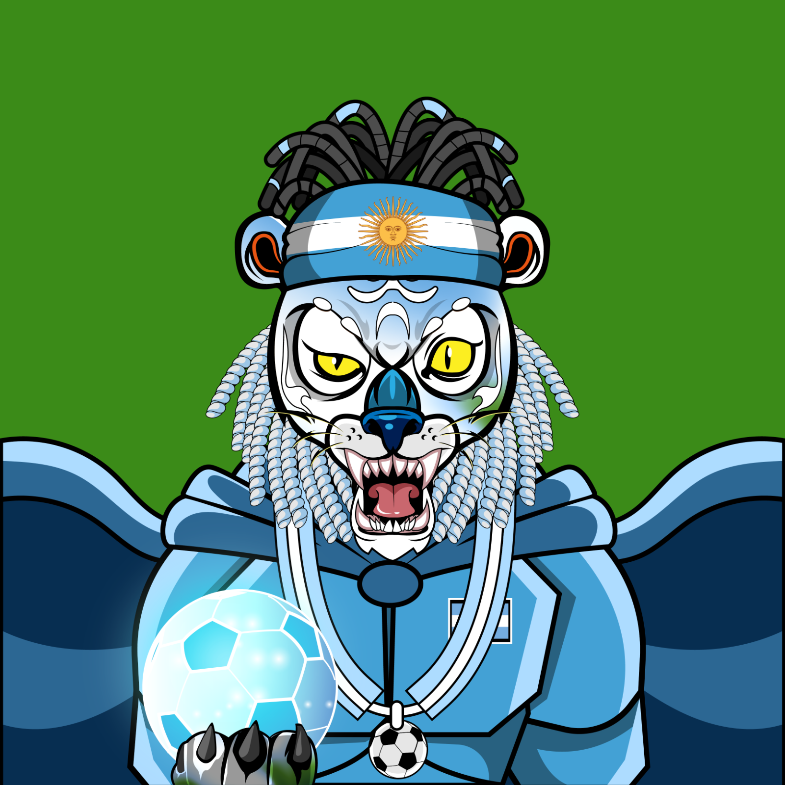 Football TigerChi #0879 NFT on Algorand