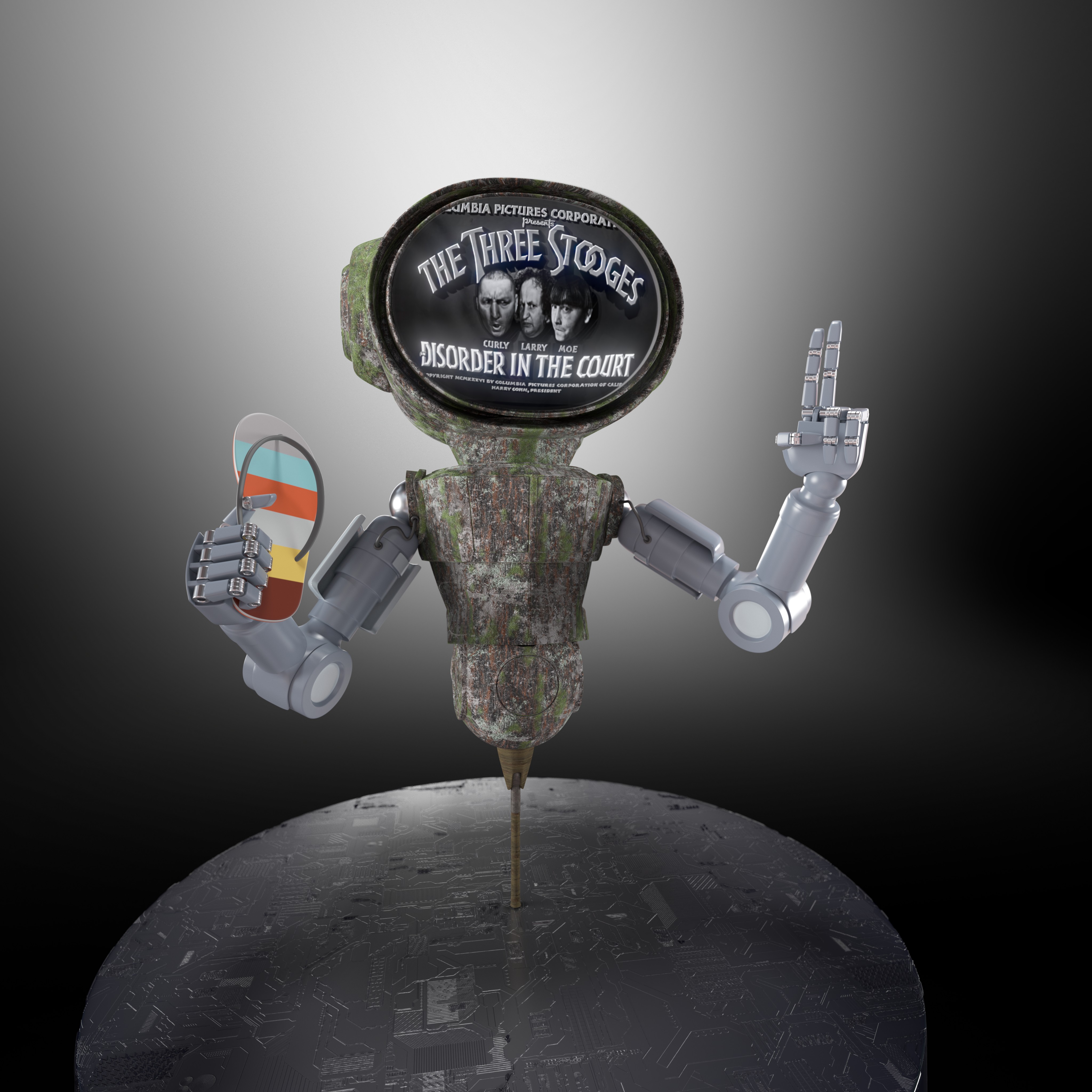 SockBot V1 No. 0254 NFT on Algorand